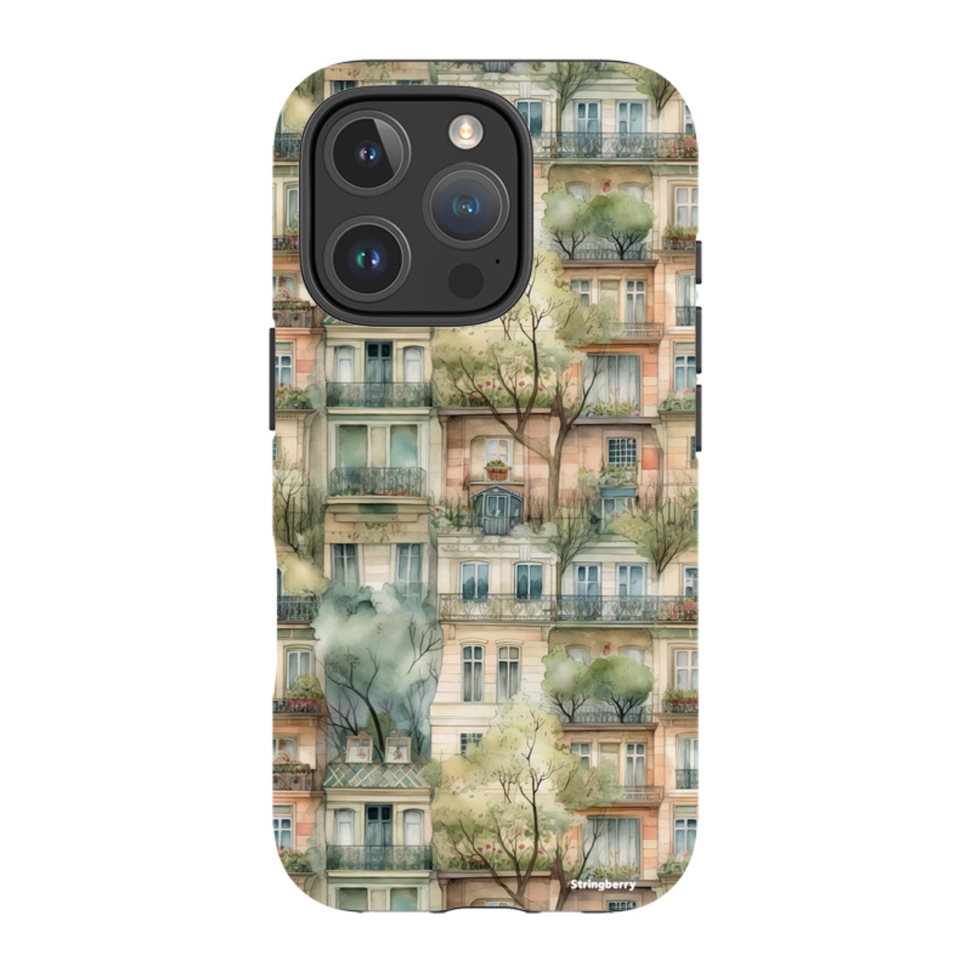 iPhone MagSafe Tough Case -  Montmartre Houses