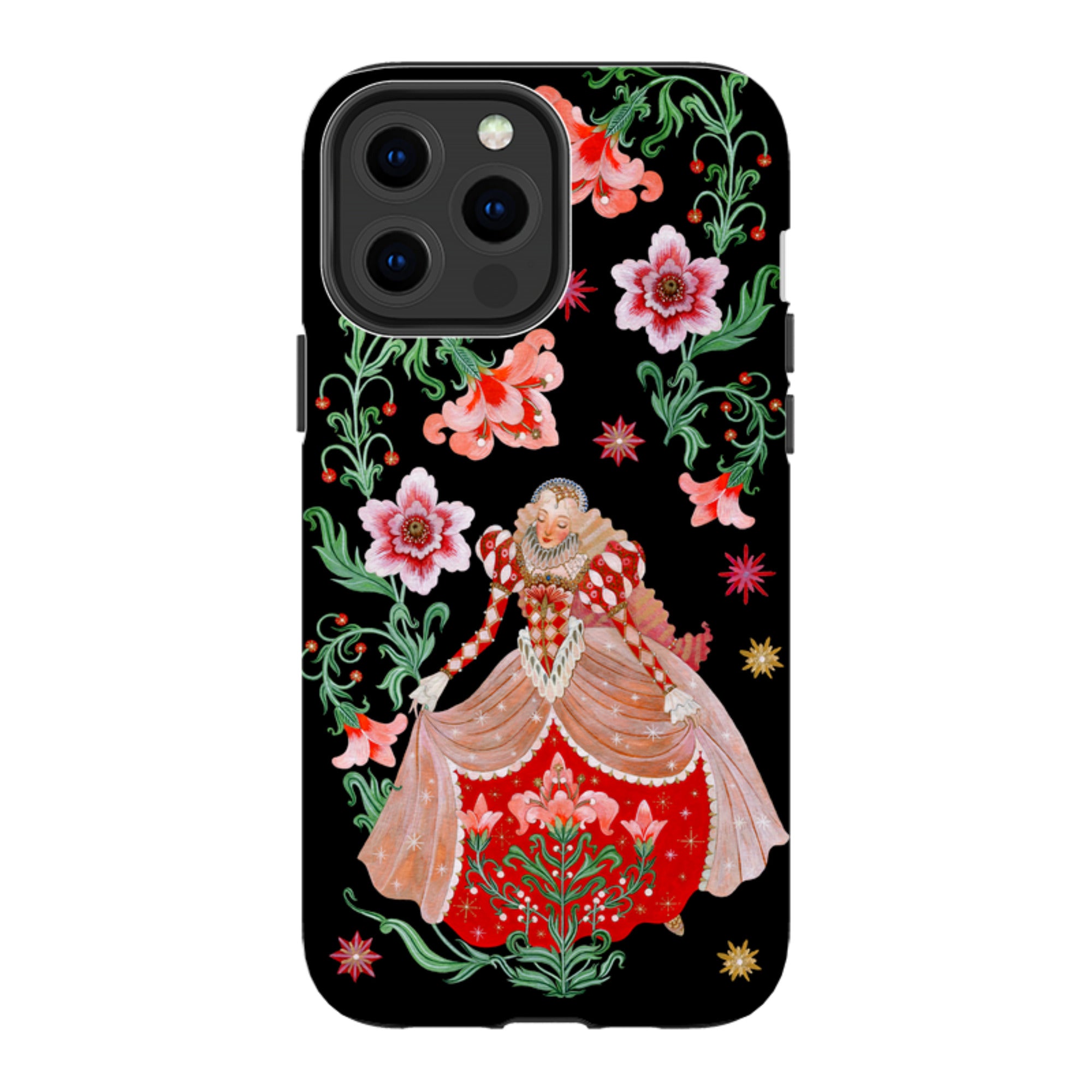 iPhone Tough  Case - Nine Ladies Dancing By Maria Matos