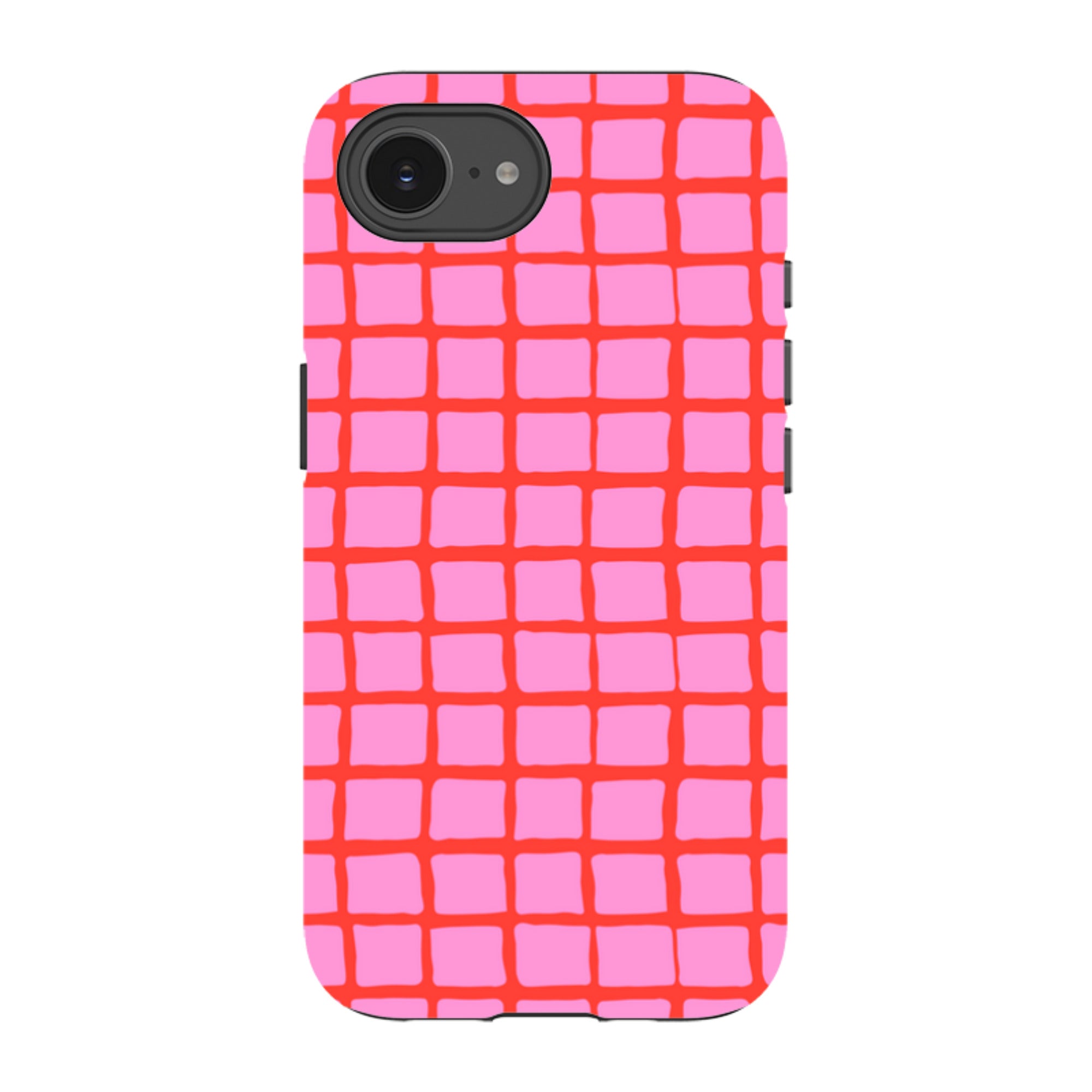iPhone Tough Case - Pink Tiles