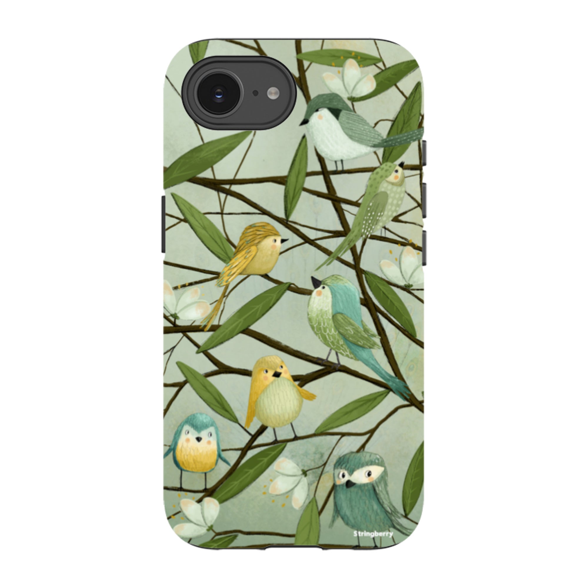 iPhone Tough Case - Birds By Maja Lindberg