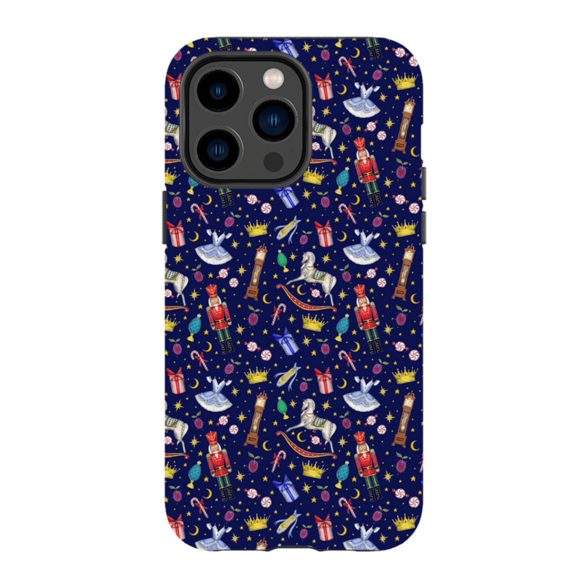 iPhone MagSafe Tough Case - Blue Nut Cracker By Catherine Rowe
