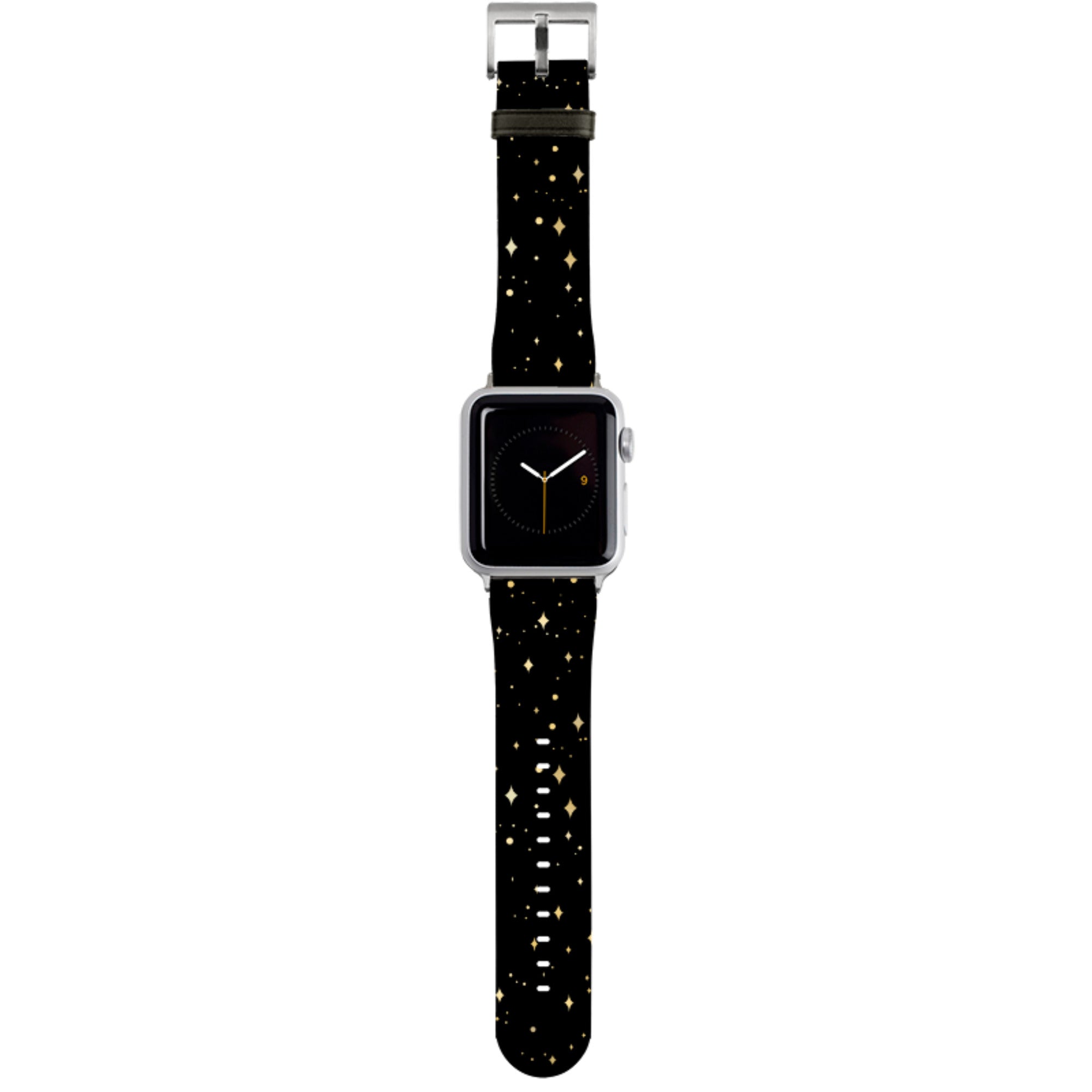 Black Cosmos Apple Watch Strap