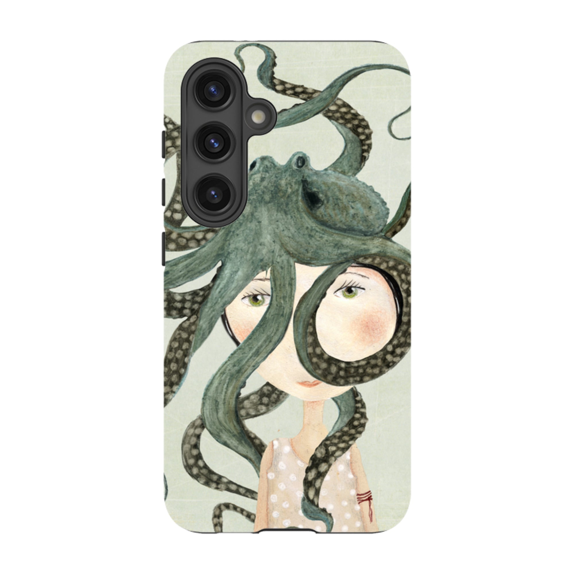 Samsung Tough Case - Octopus Girl By Katherine Quinn