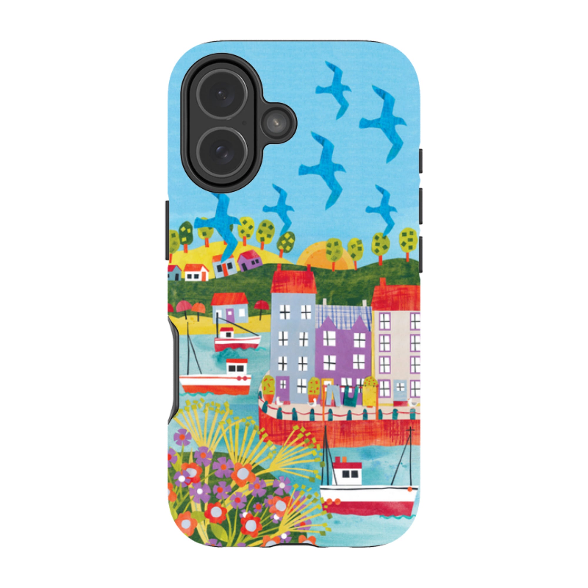 iPhone MagSafe Tough Case - Harbour Side By Tracey English
