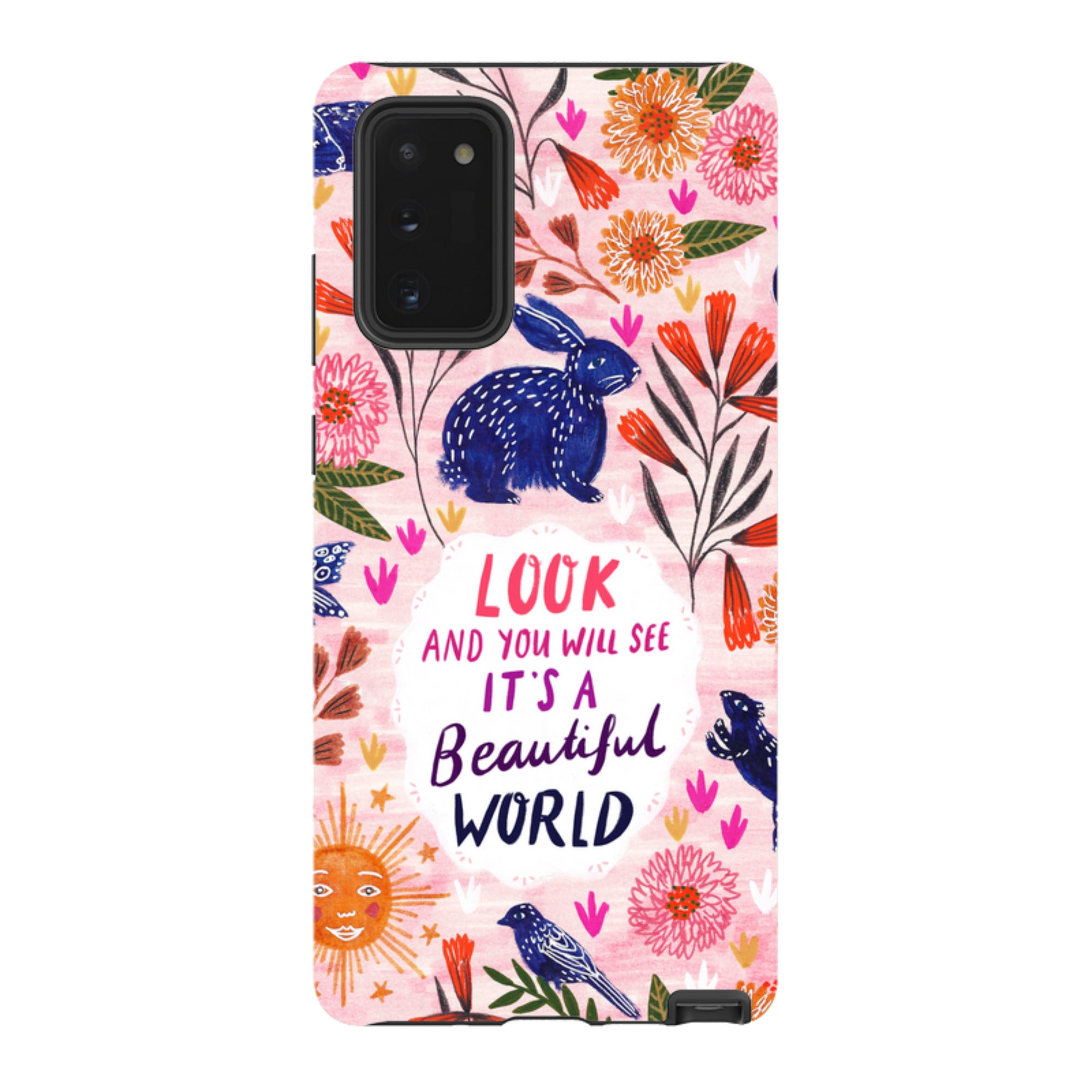 Samsung Tough Case - Beautiful World By Lee Foster Wilson