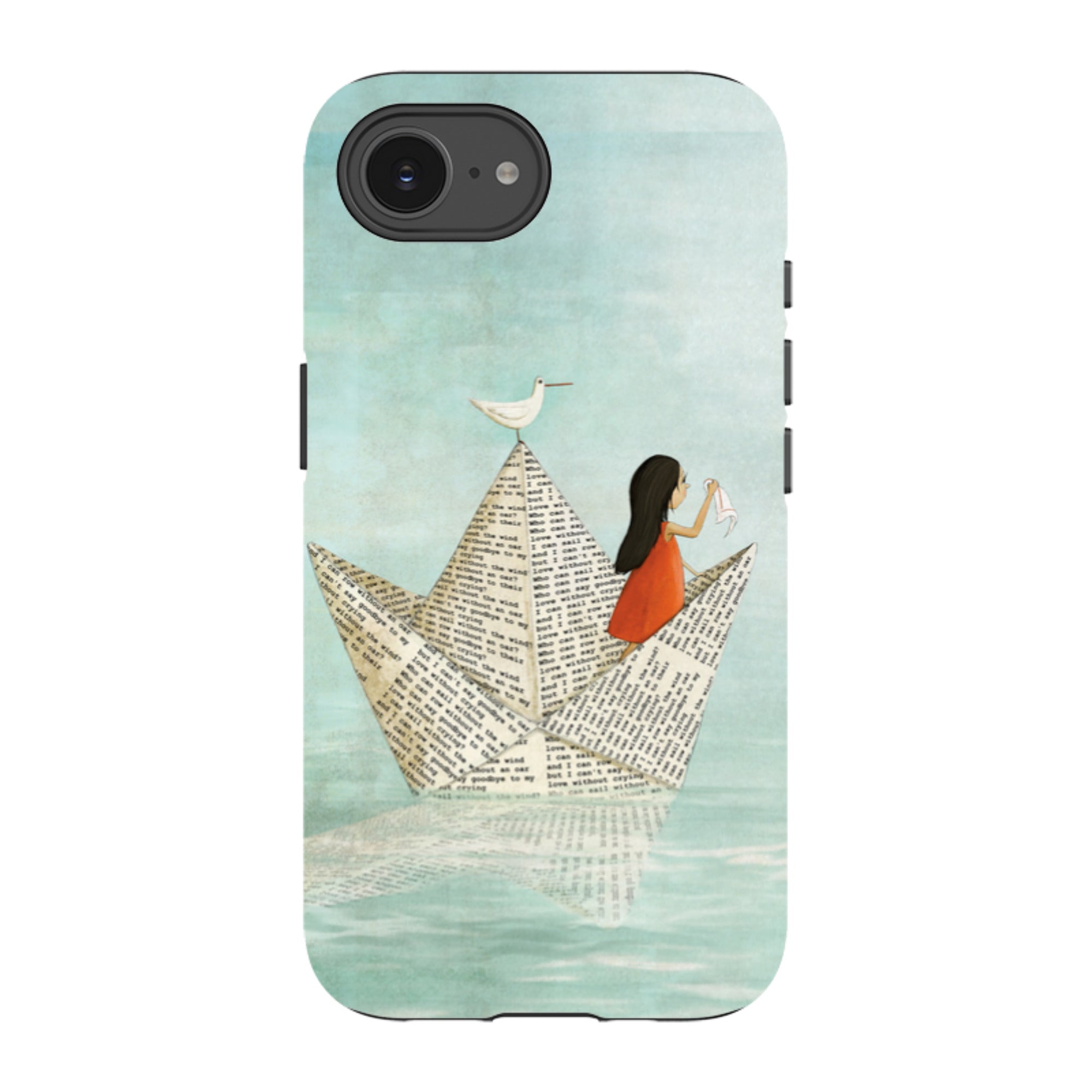 iPhone Tough Case - Sail Without A Wind By Maja Lindberg