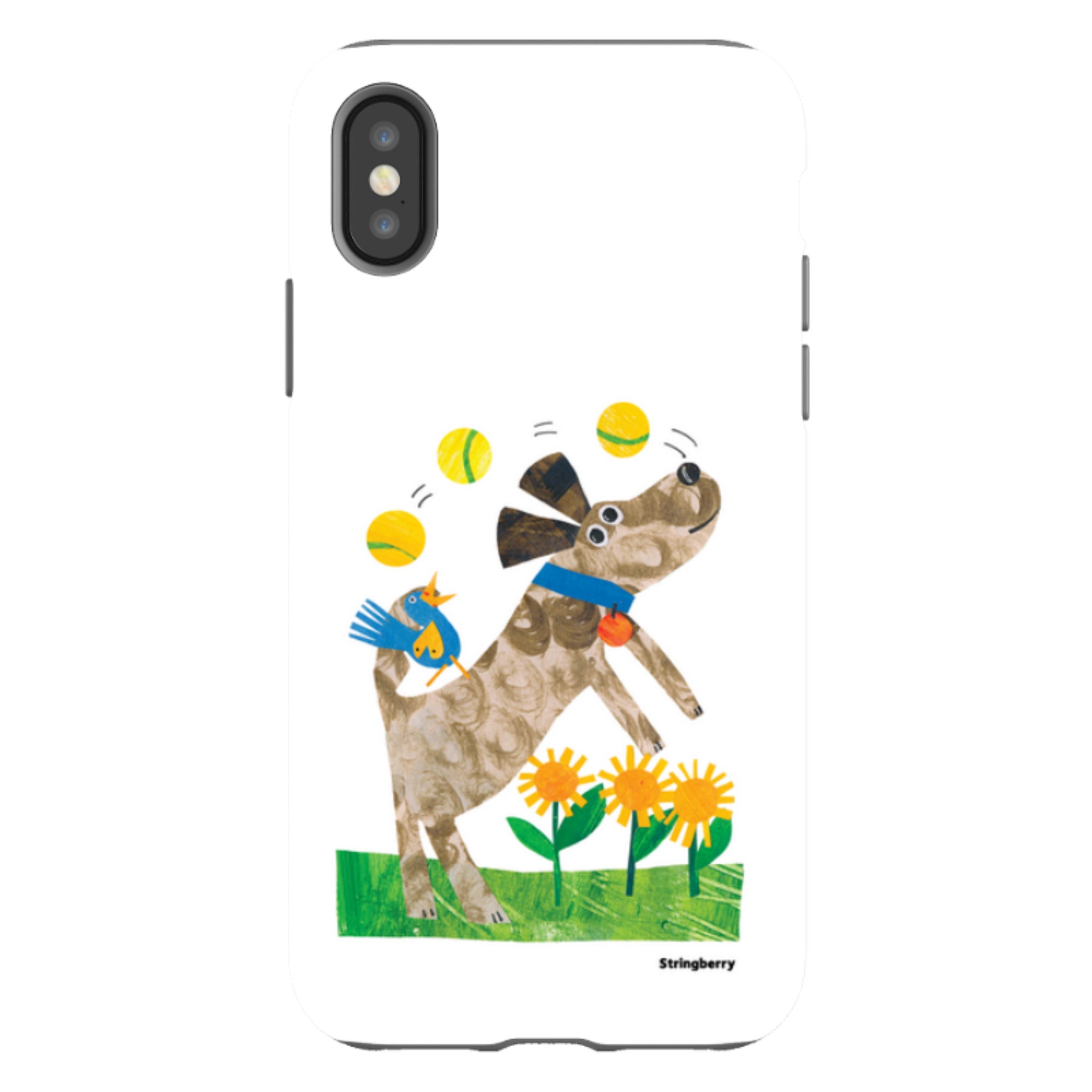iPhone Tough Case - Days Of Dogs V By Tracey English