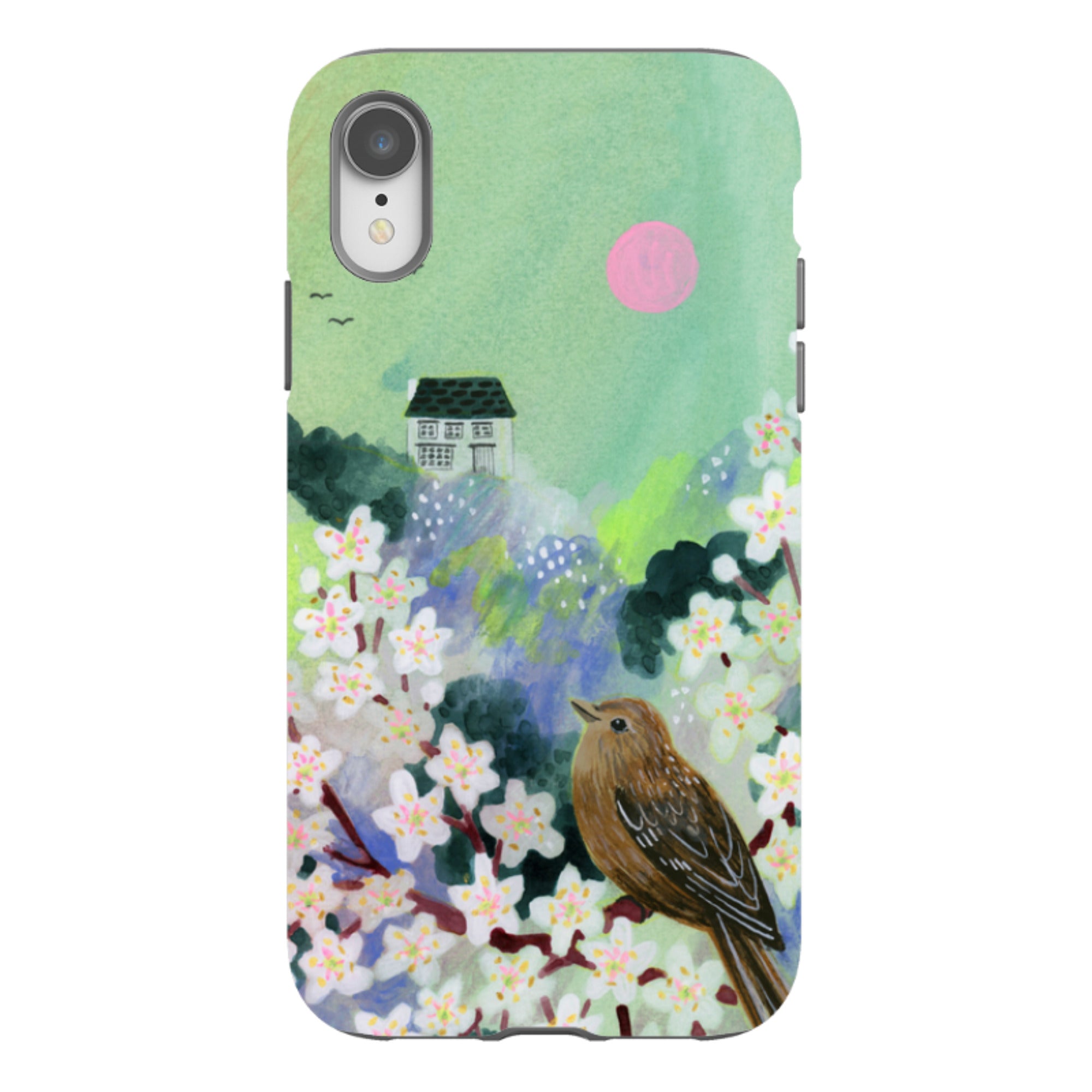 iPhone Tough Case - Blackthorn in the Valley By Lee Foster Wilson