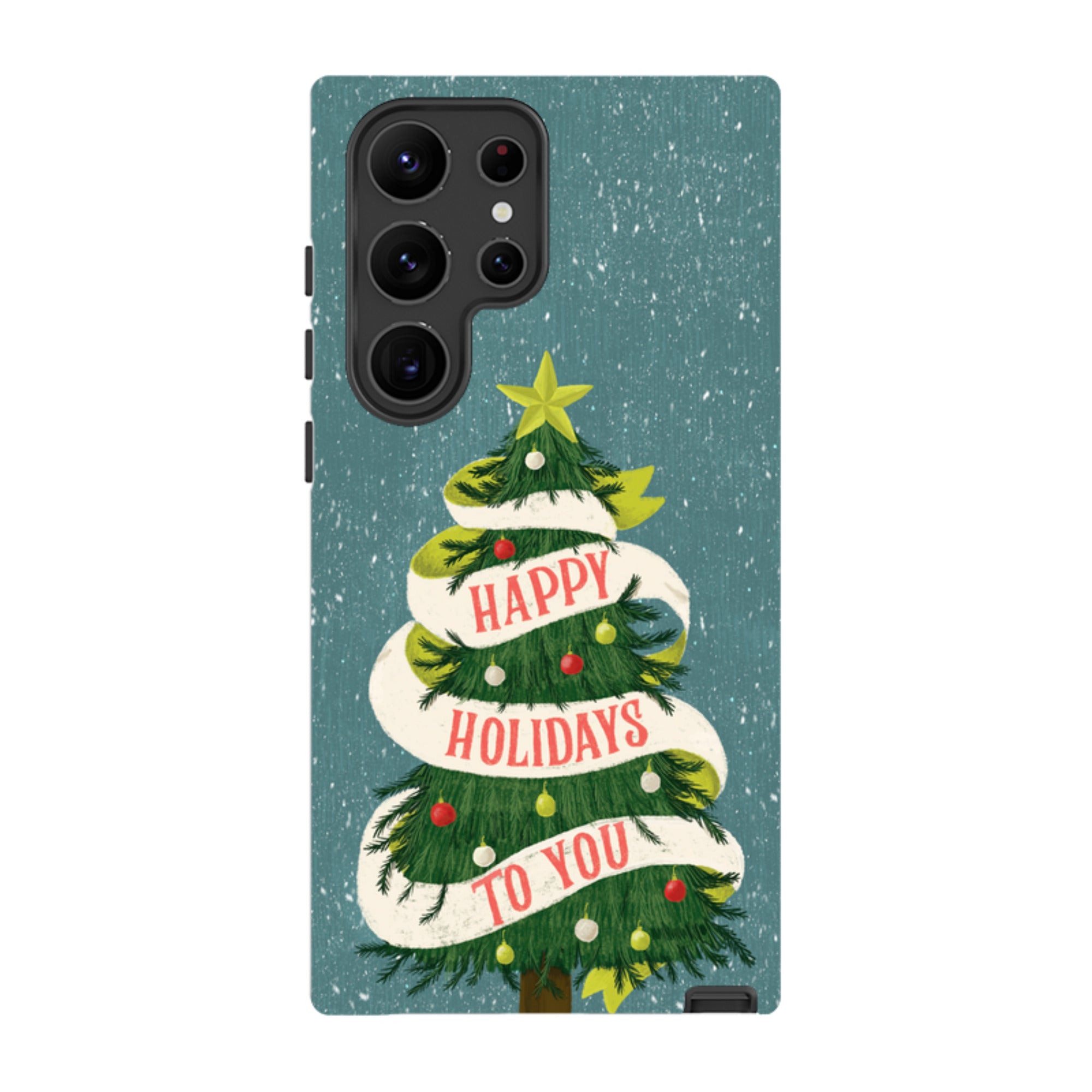 Samsung Tough Case - Happy Holidays By Abby Jacobs