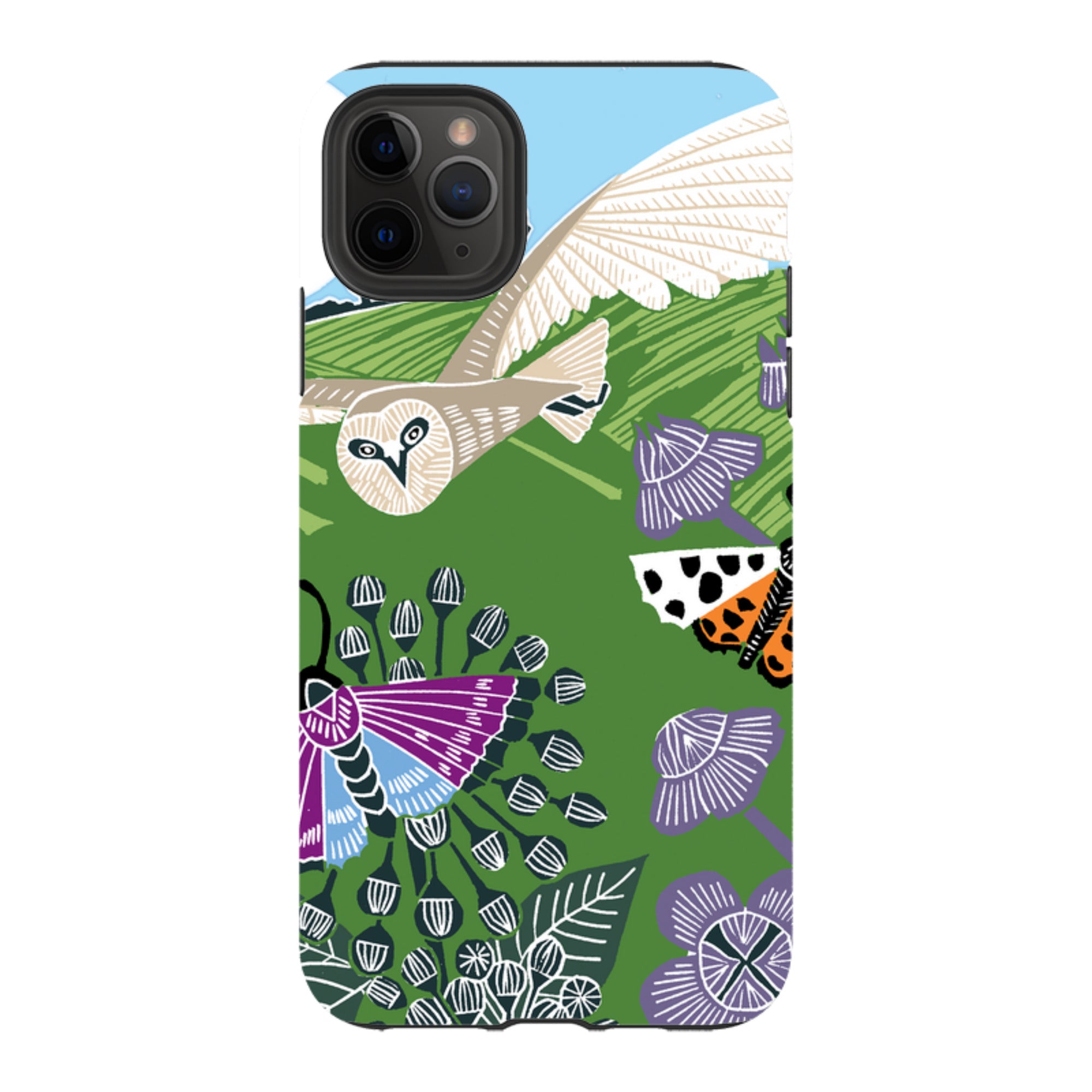 iPhone Tough Case - Morning Barn Owl By Kate Heiss