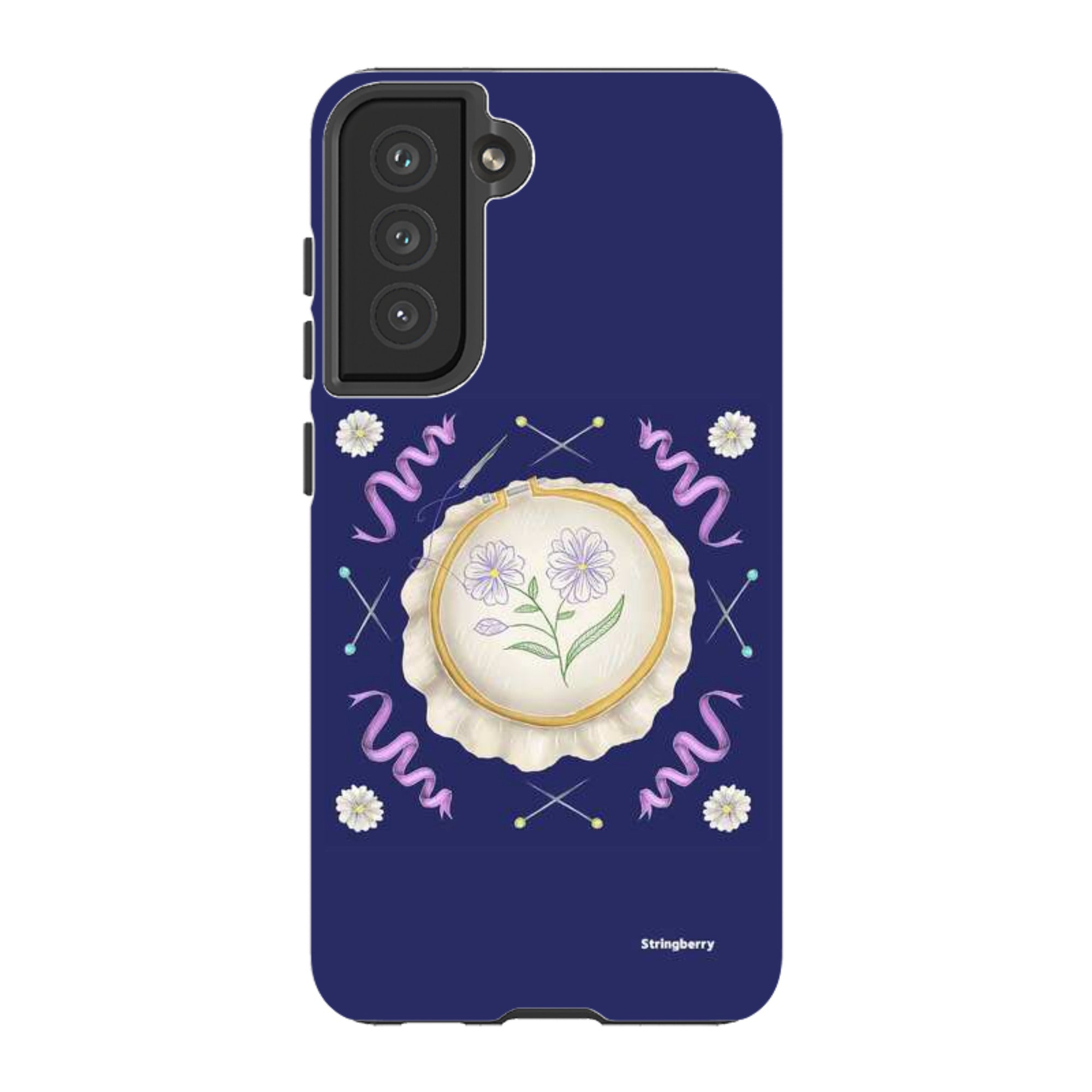 Samsung Tough Case - Daisy Needlework By Catherine Rowe