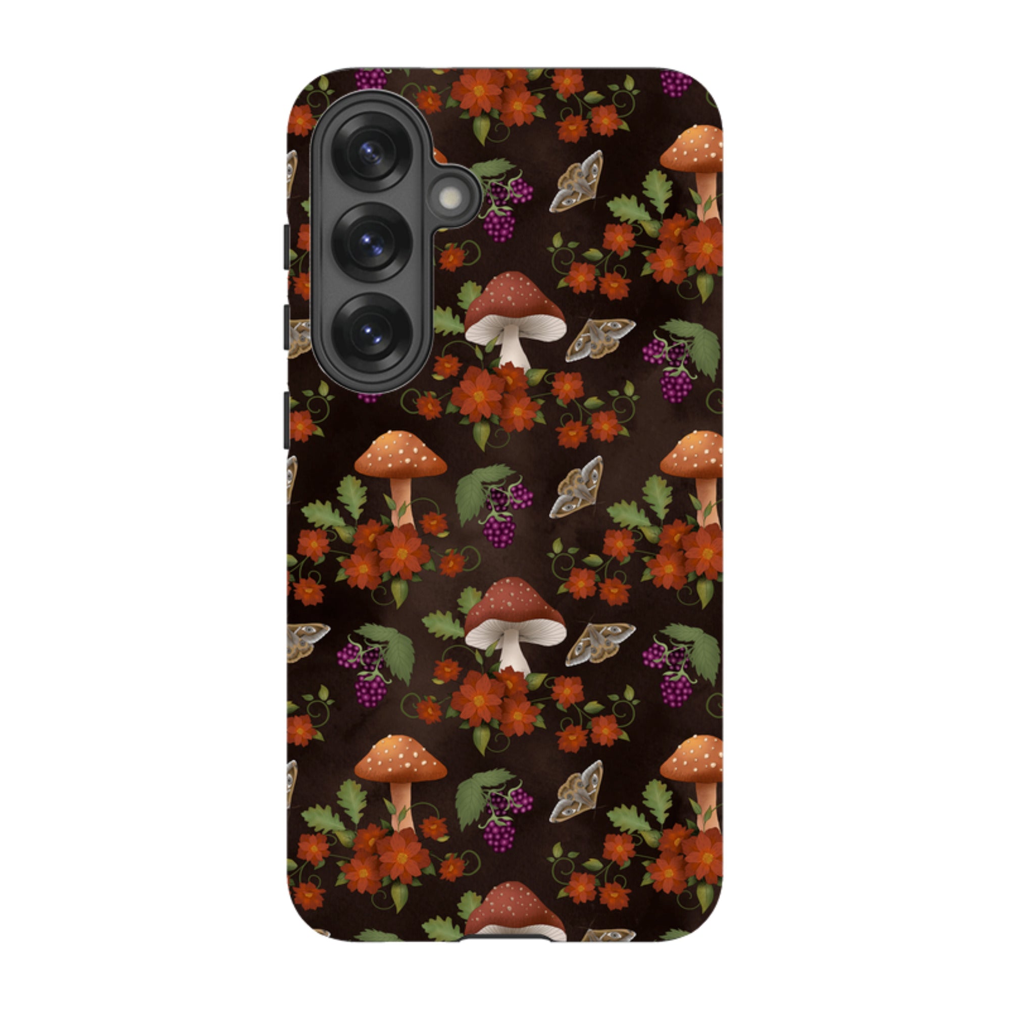 Samsung Tough Case -Mushroom Floral
