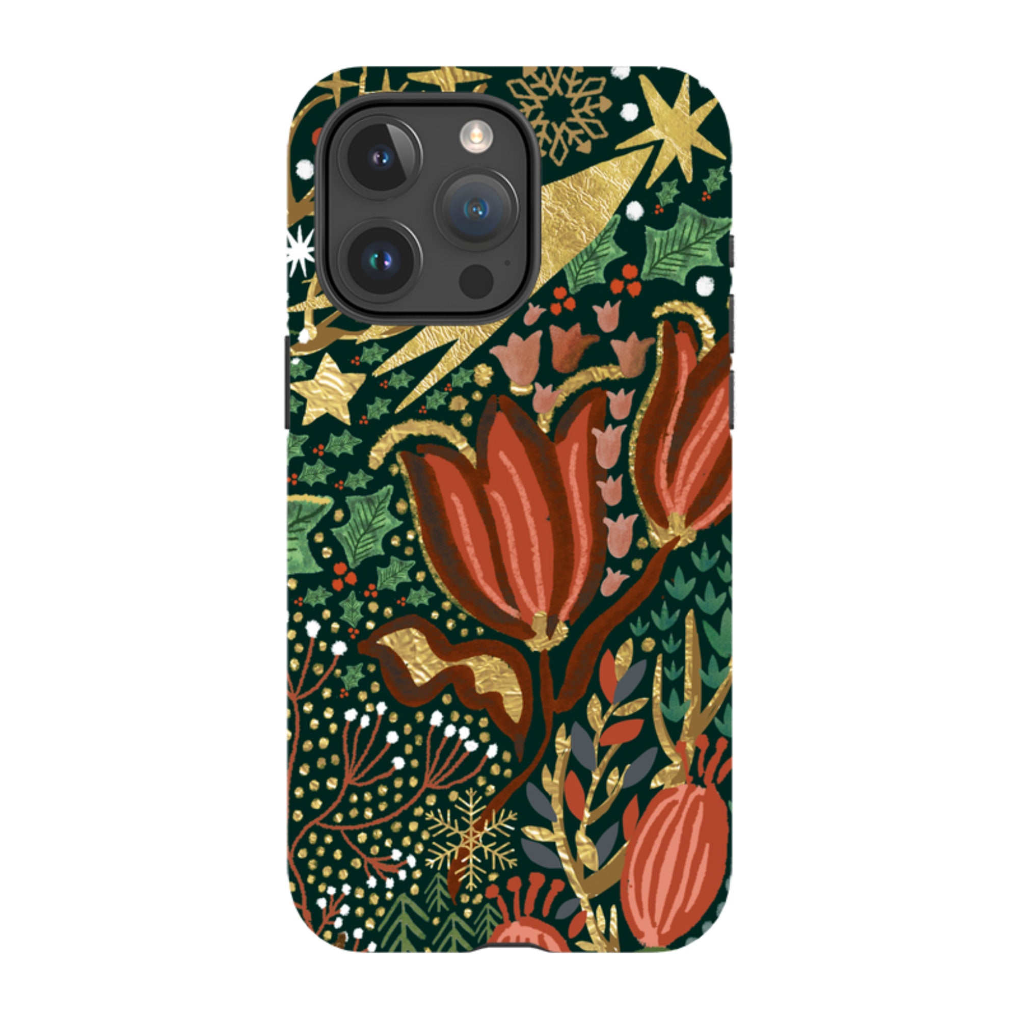 iPhone Tough Case - Winter Deer III By Emma Frances Grant