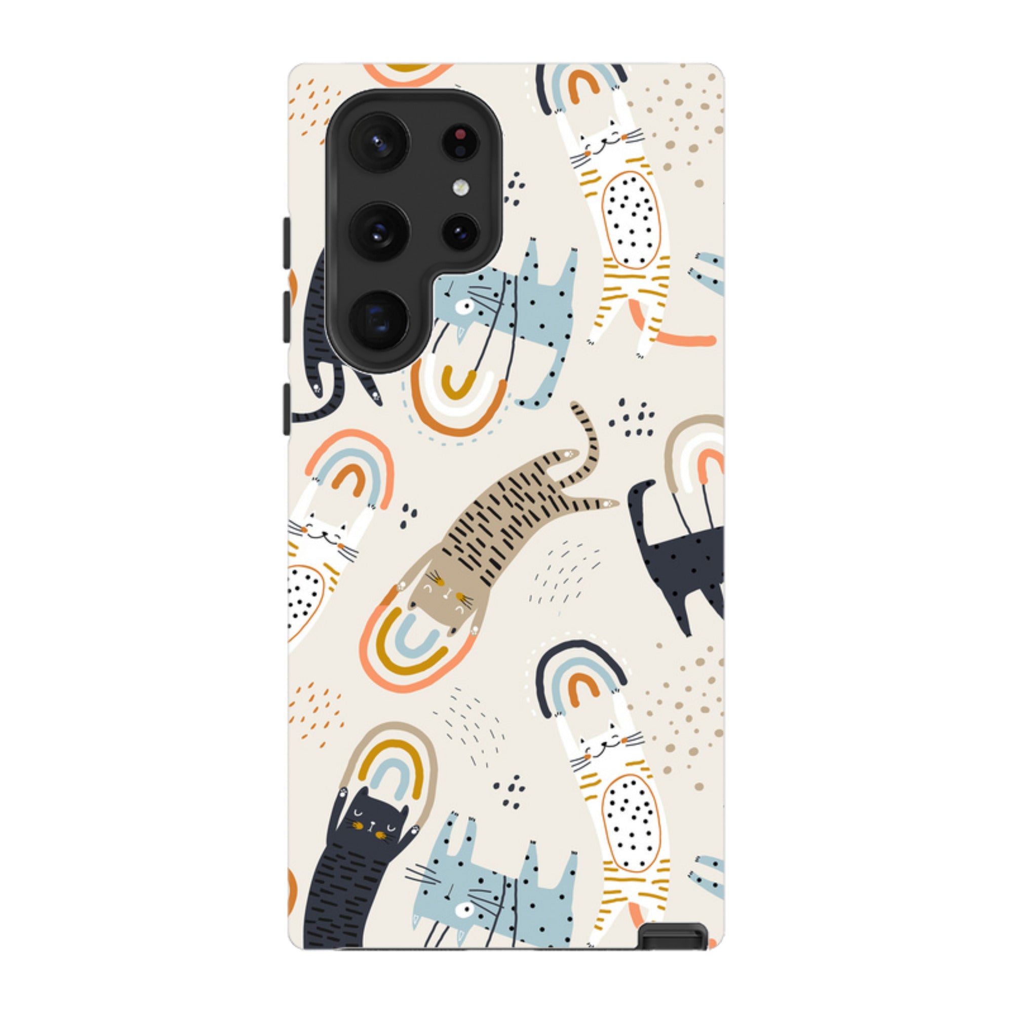 Samsung Tough Case - Rainbow Cats