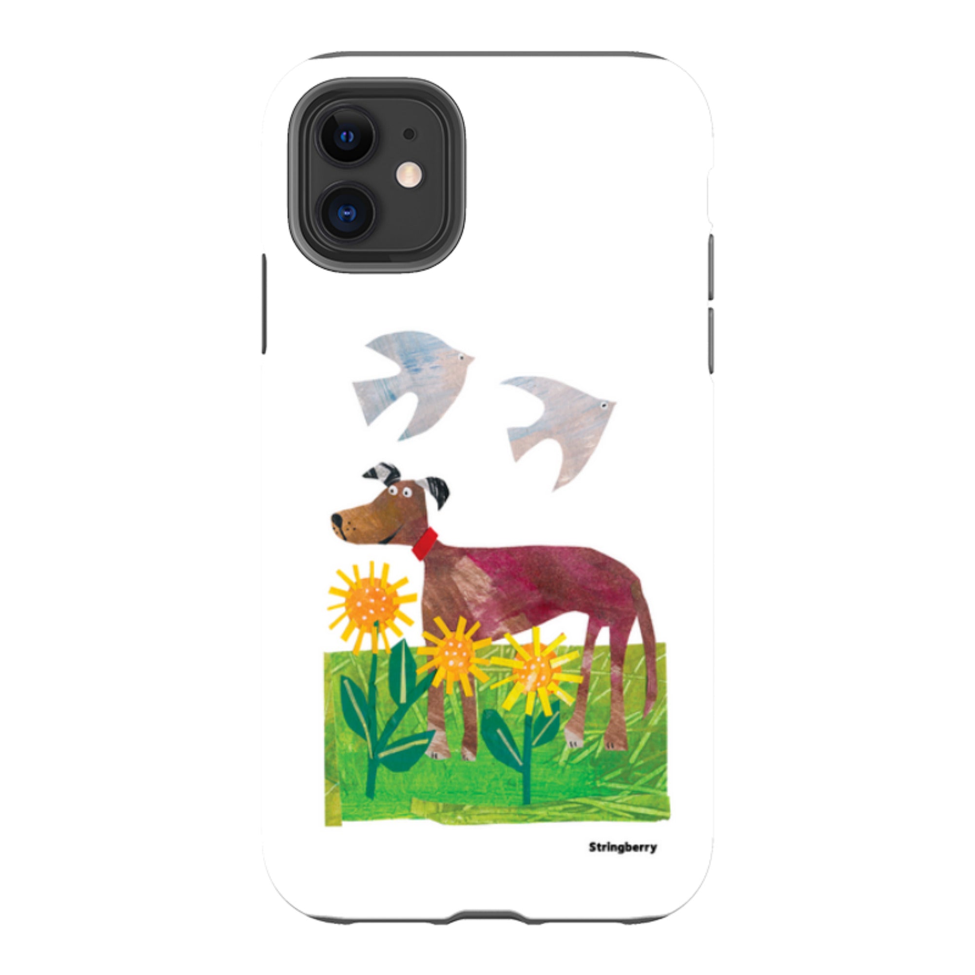 iPhone Tough Case - Days Of Dogs I By Tracey English