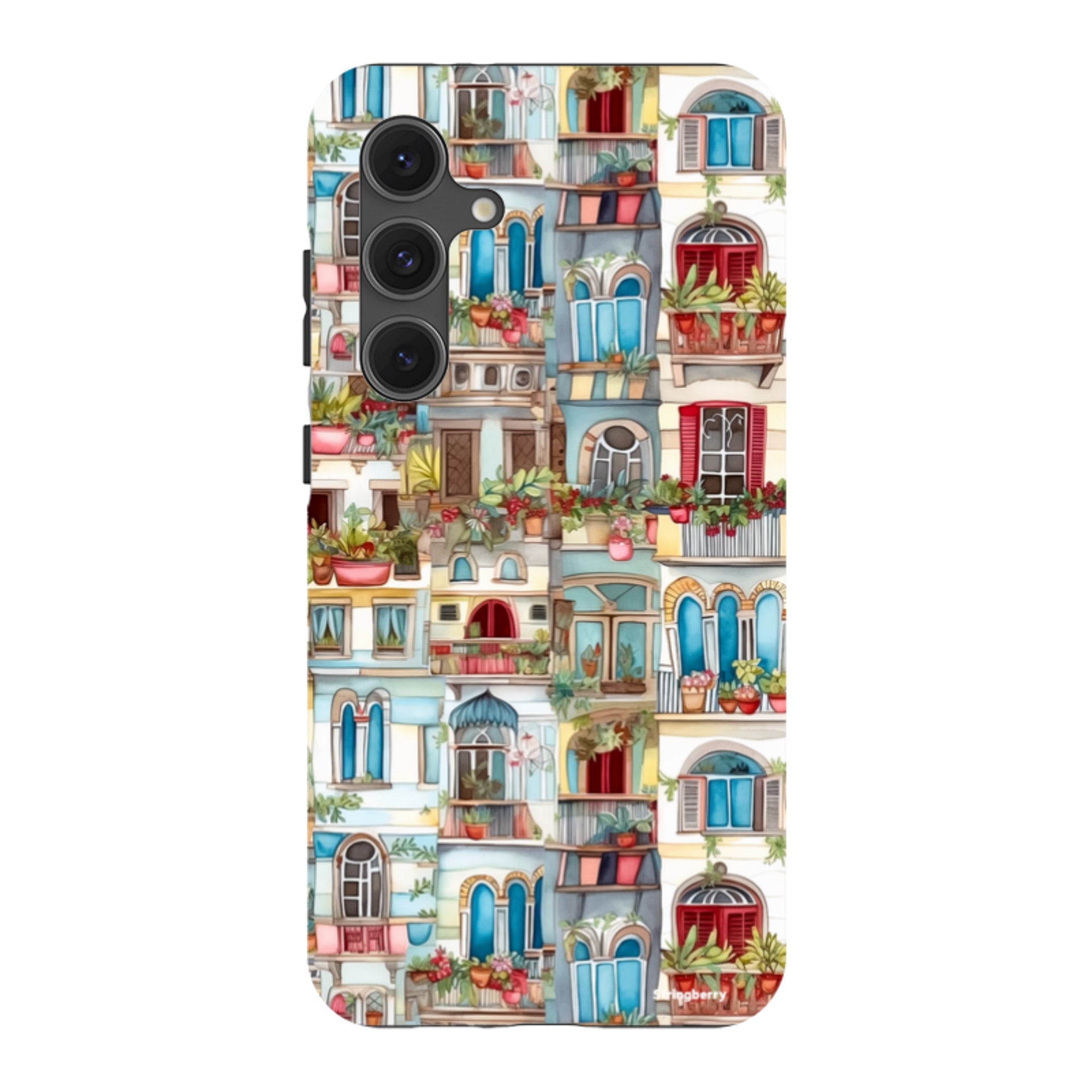 Samsung Tough Case - Floral Balcony II