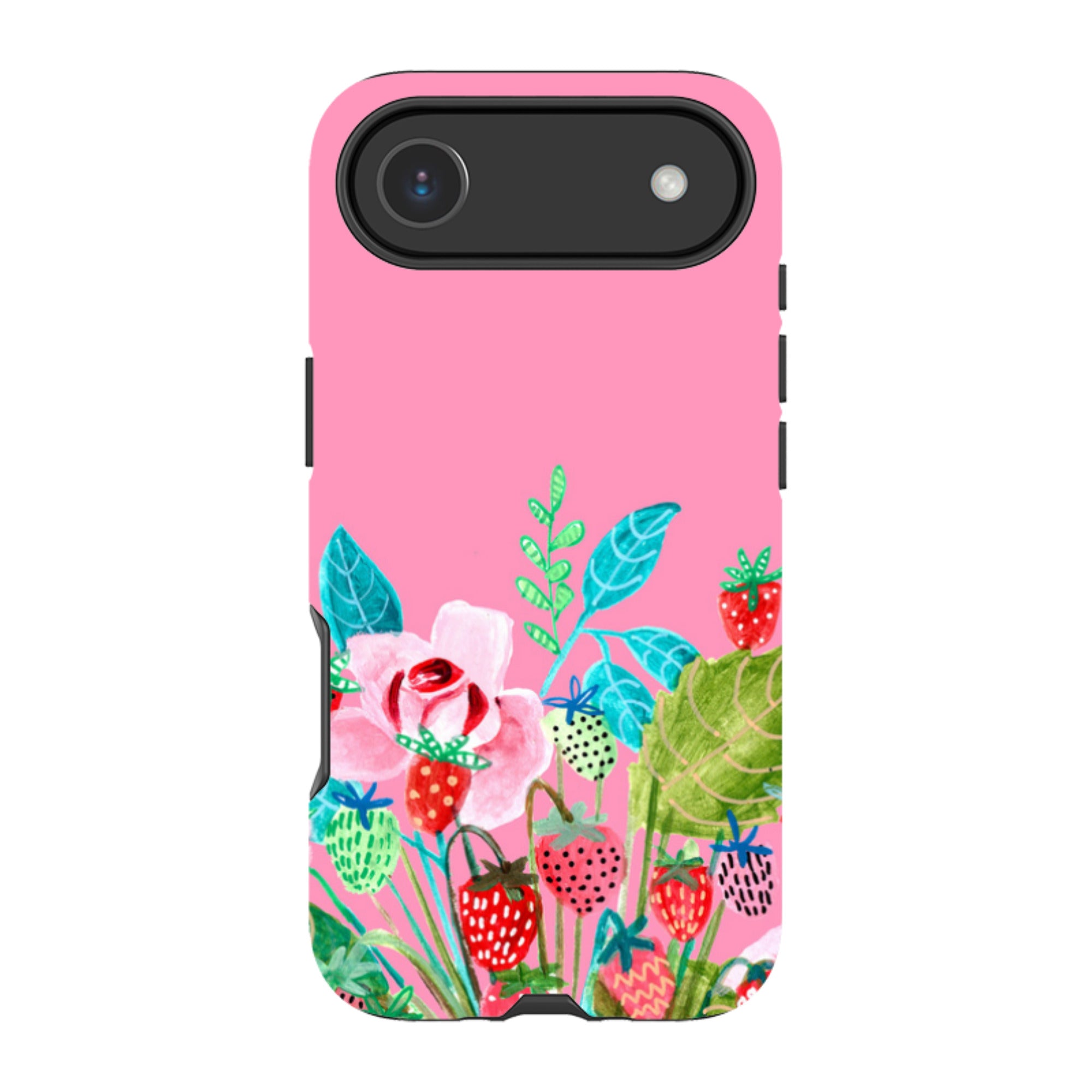 iPhone MagSafe Tough Case -  Pink Colour Floral By Caroline Bonne Muller