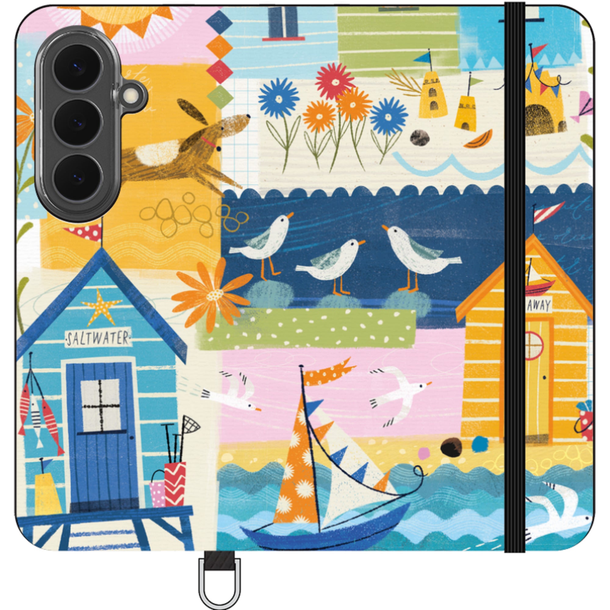 Sunny Days Wallet Case By Ali Brookes