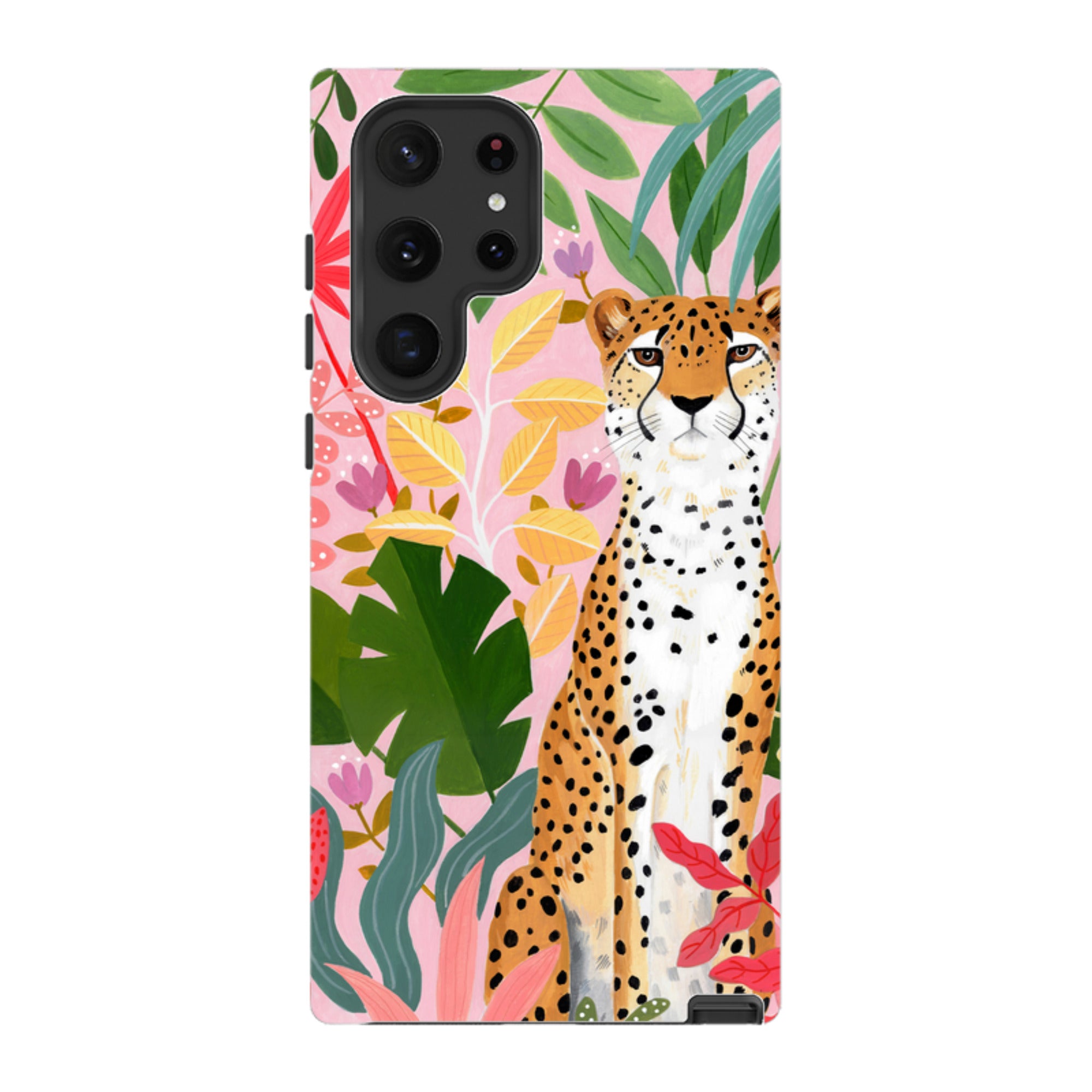 Samsung Tough Case - Cheetah Jungle By Bex Parkin
