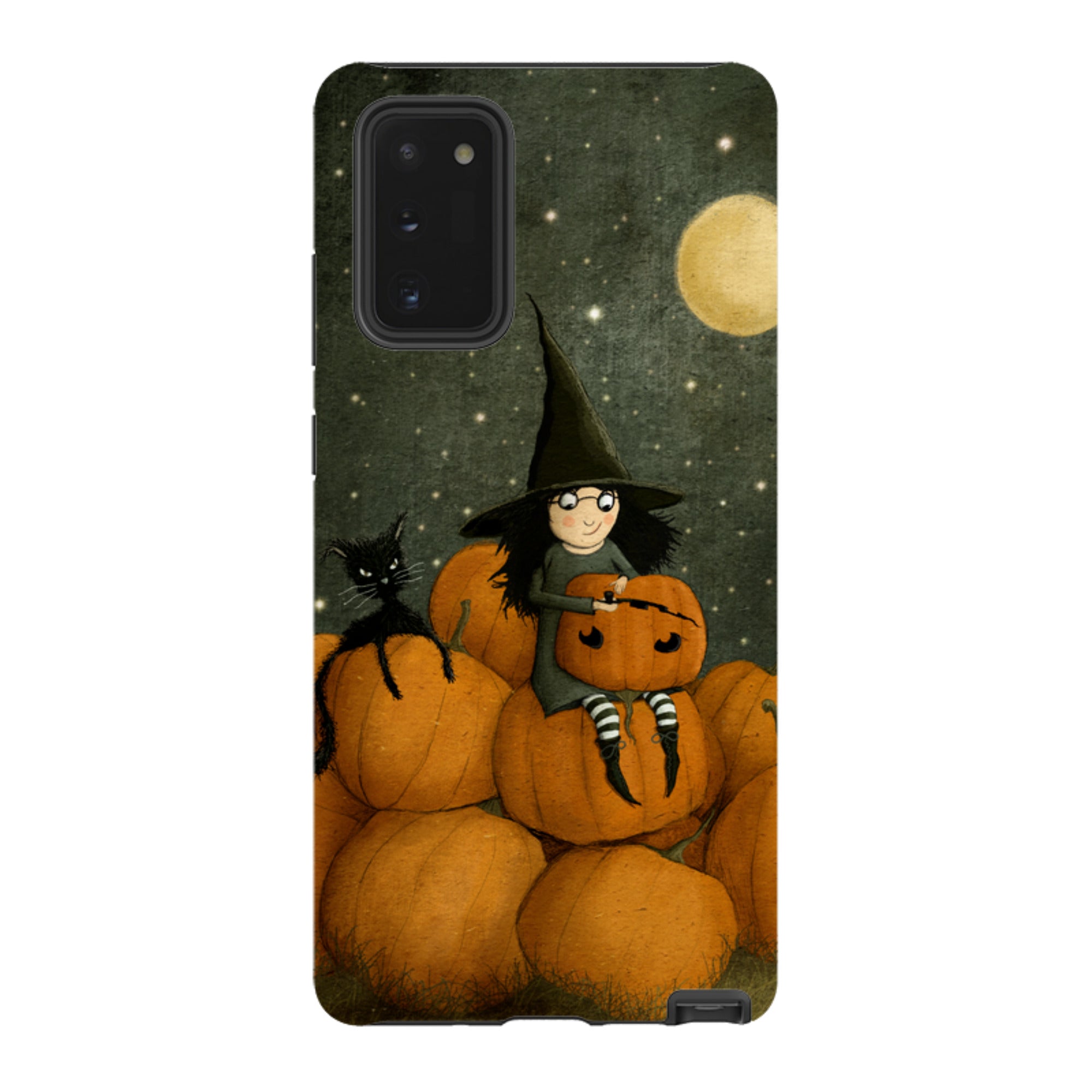 Samsung Tough Case - Pumpkin Witch By Maja Lindberg