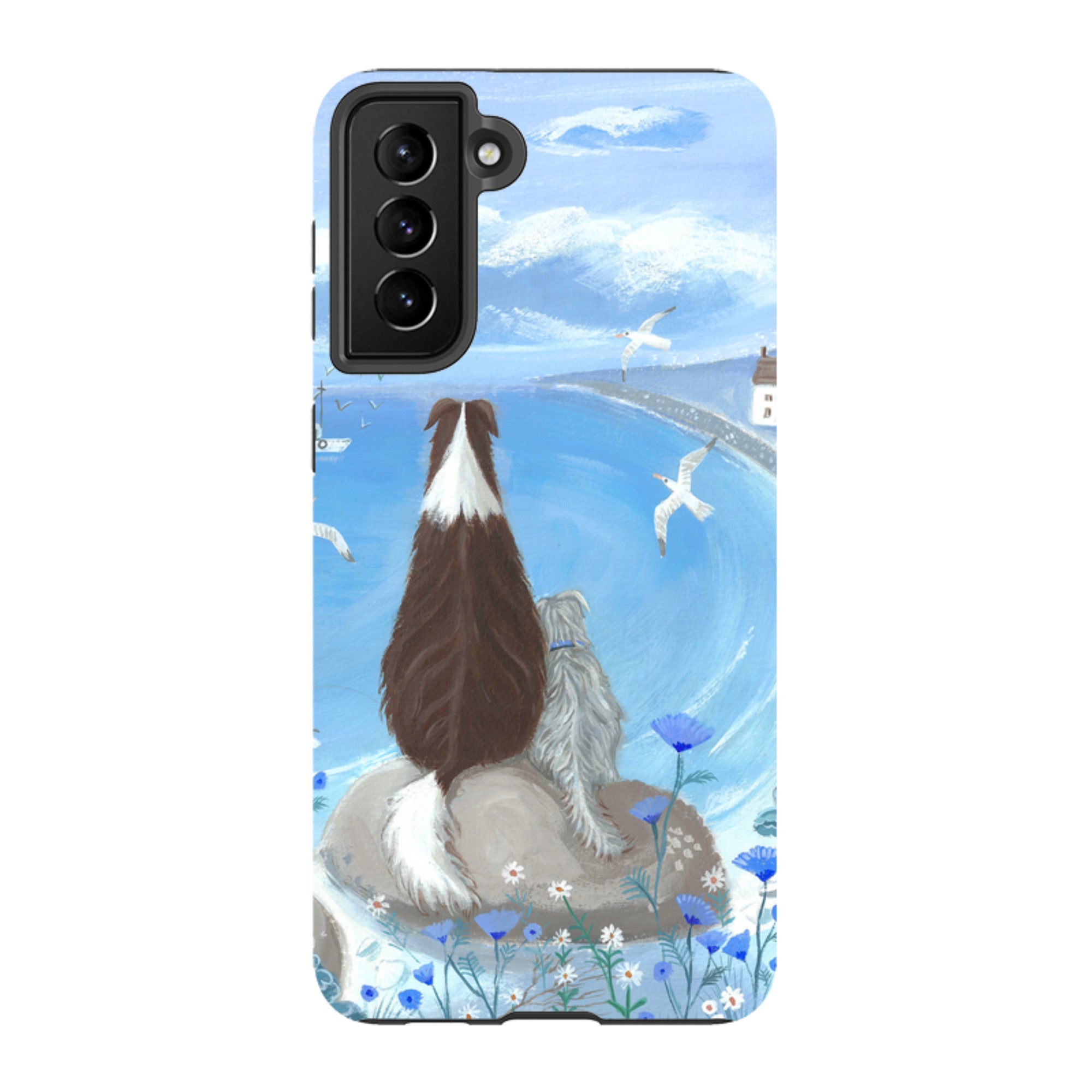 Samsung Tough Case - Beach Dog By Mary Stubberfield