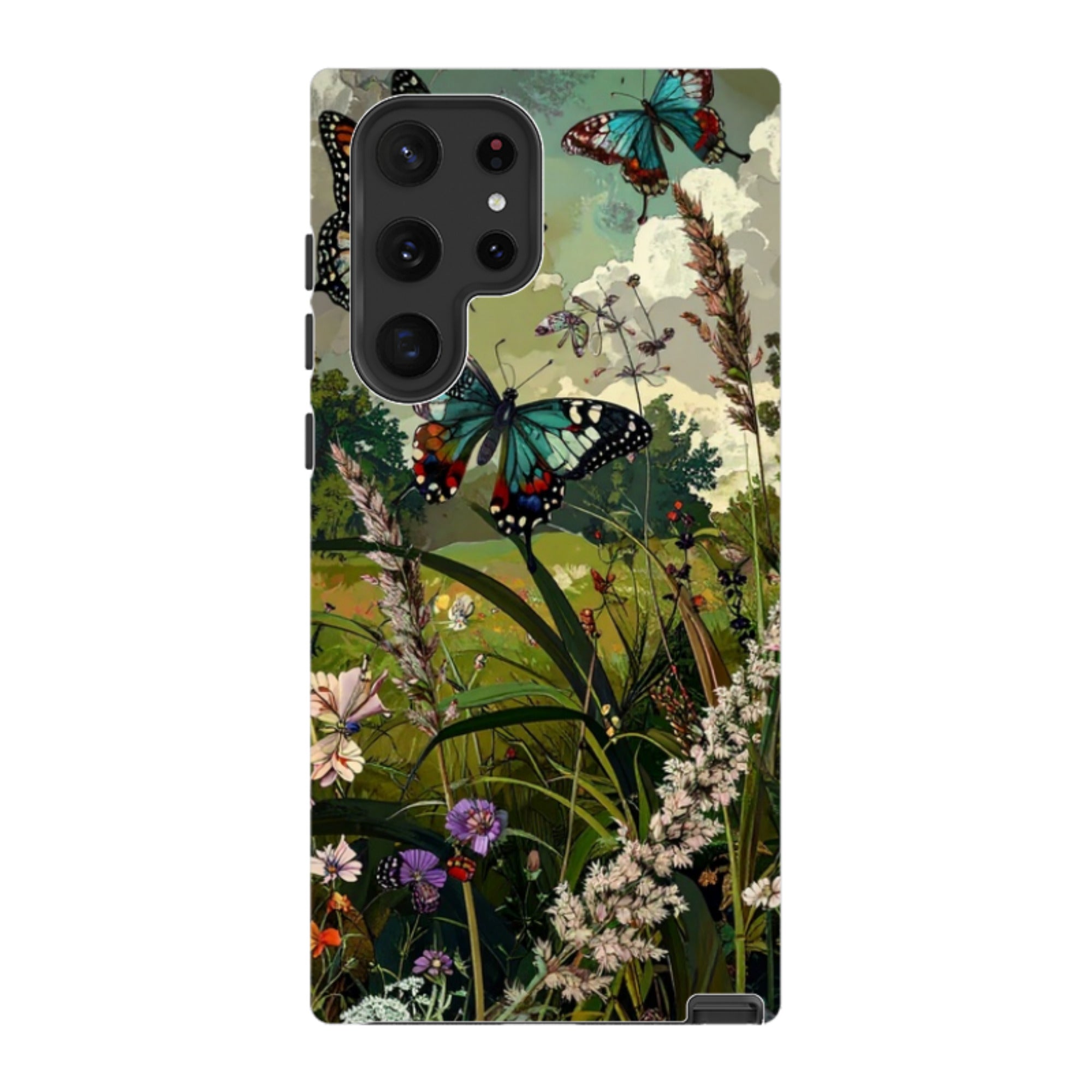 Samsung Tough Case - Green Vyne Tall Grass