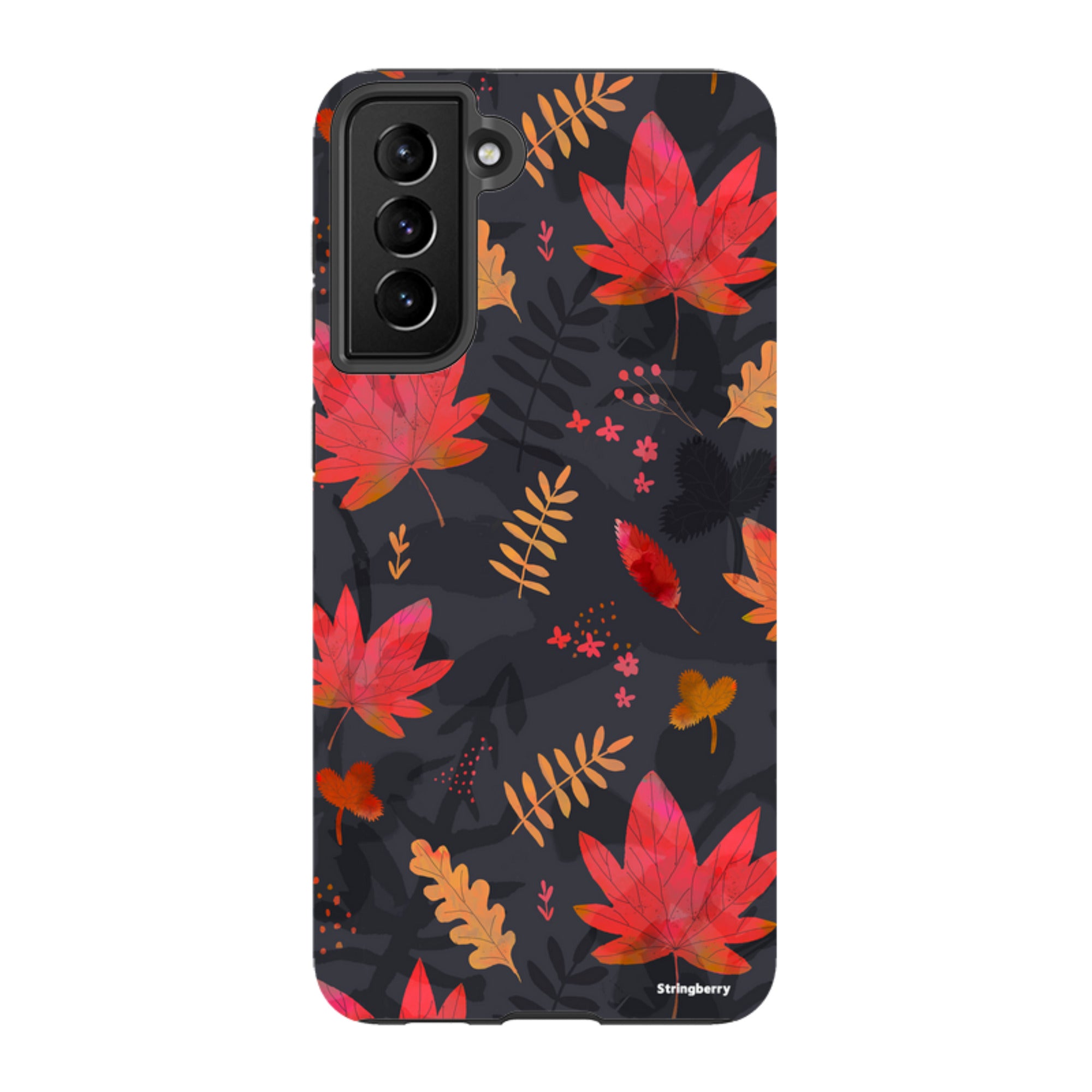 Samsung Tough Case - Autumn Leaves Dark