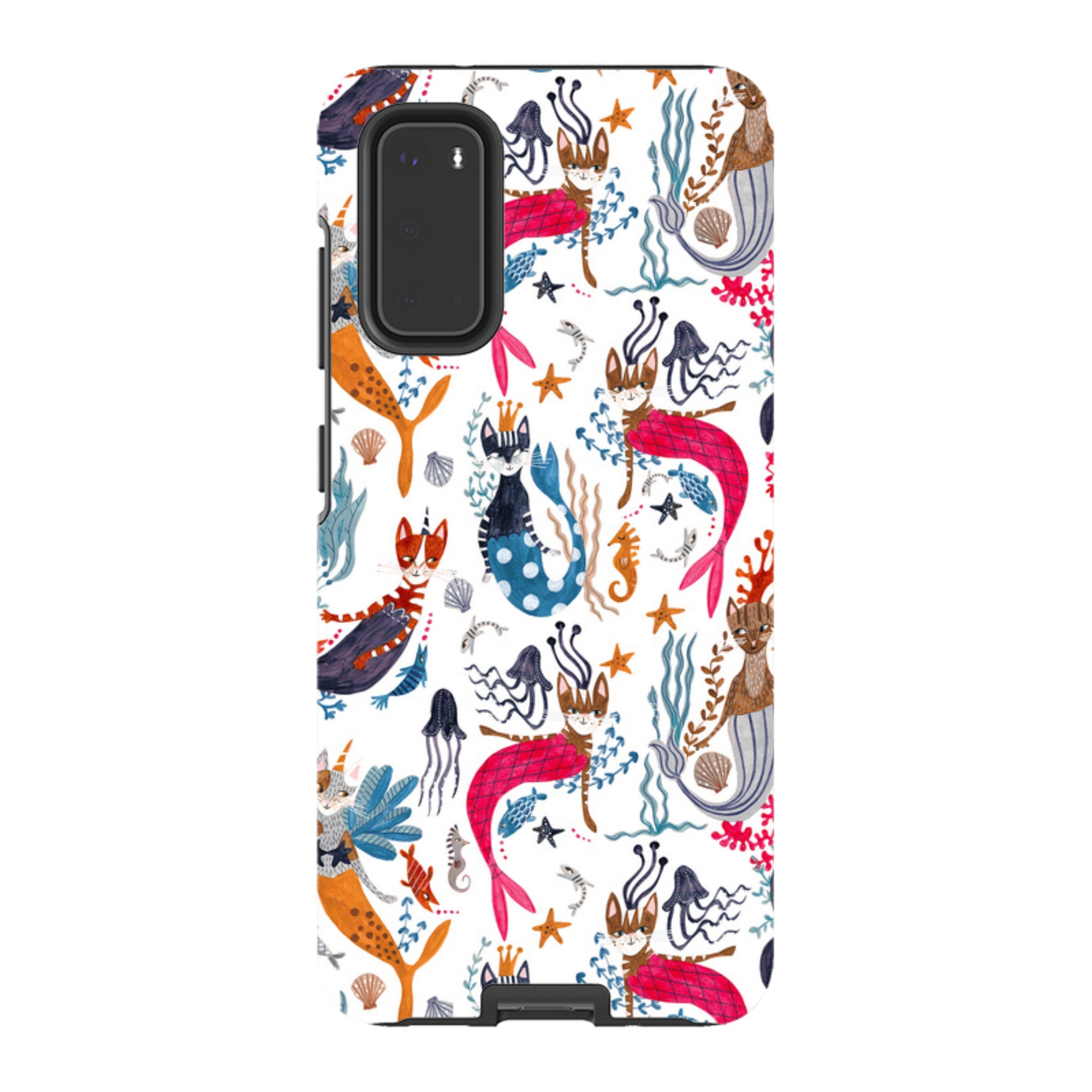 Samsung Tough Case - Cat-Fish By Caroline Bonne Muller