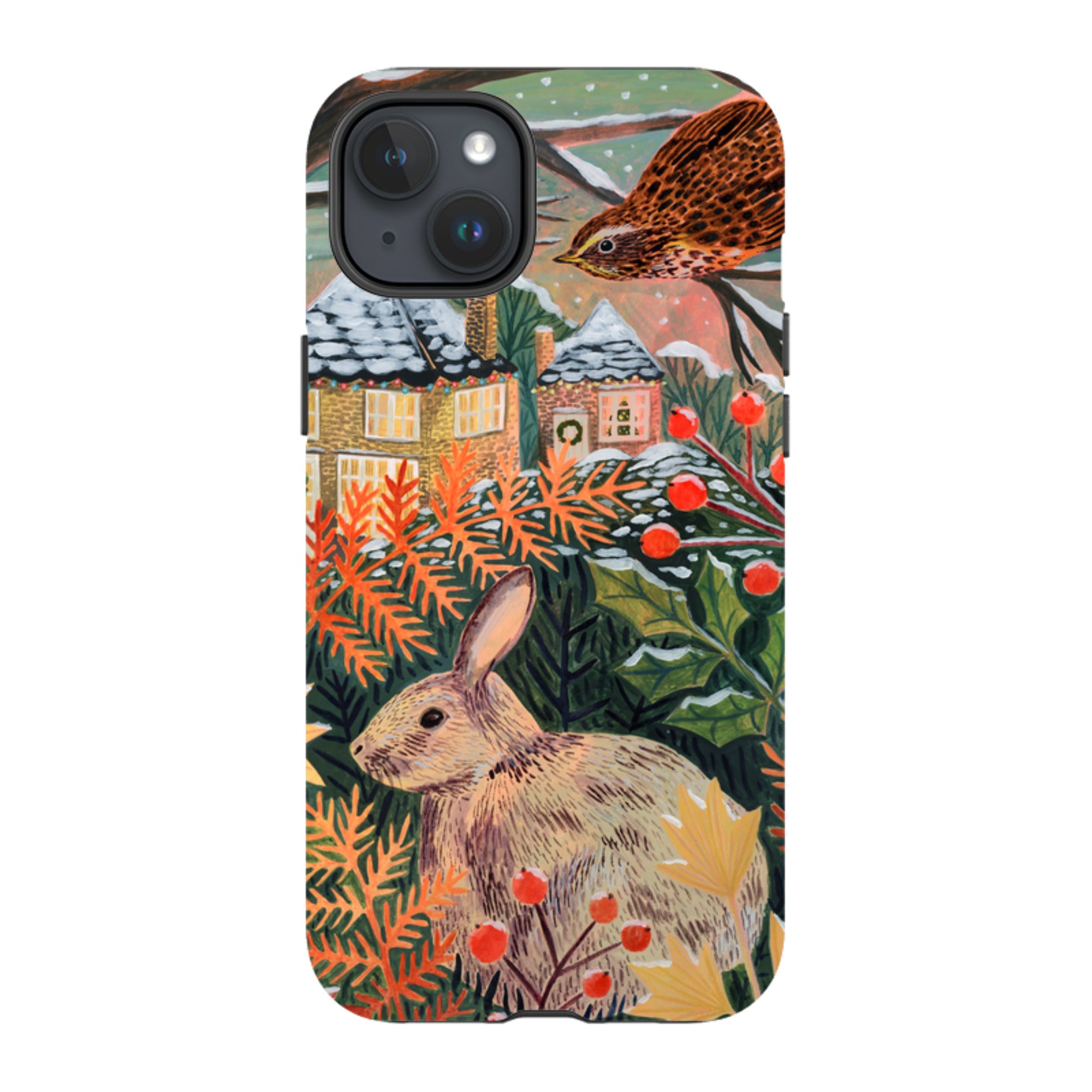 iPhone Tough Case - Rabbit By Lee Foster Wilson