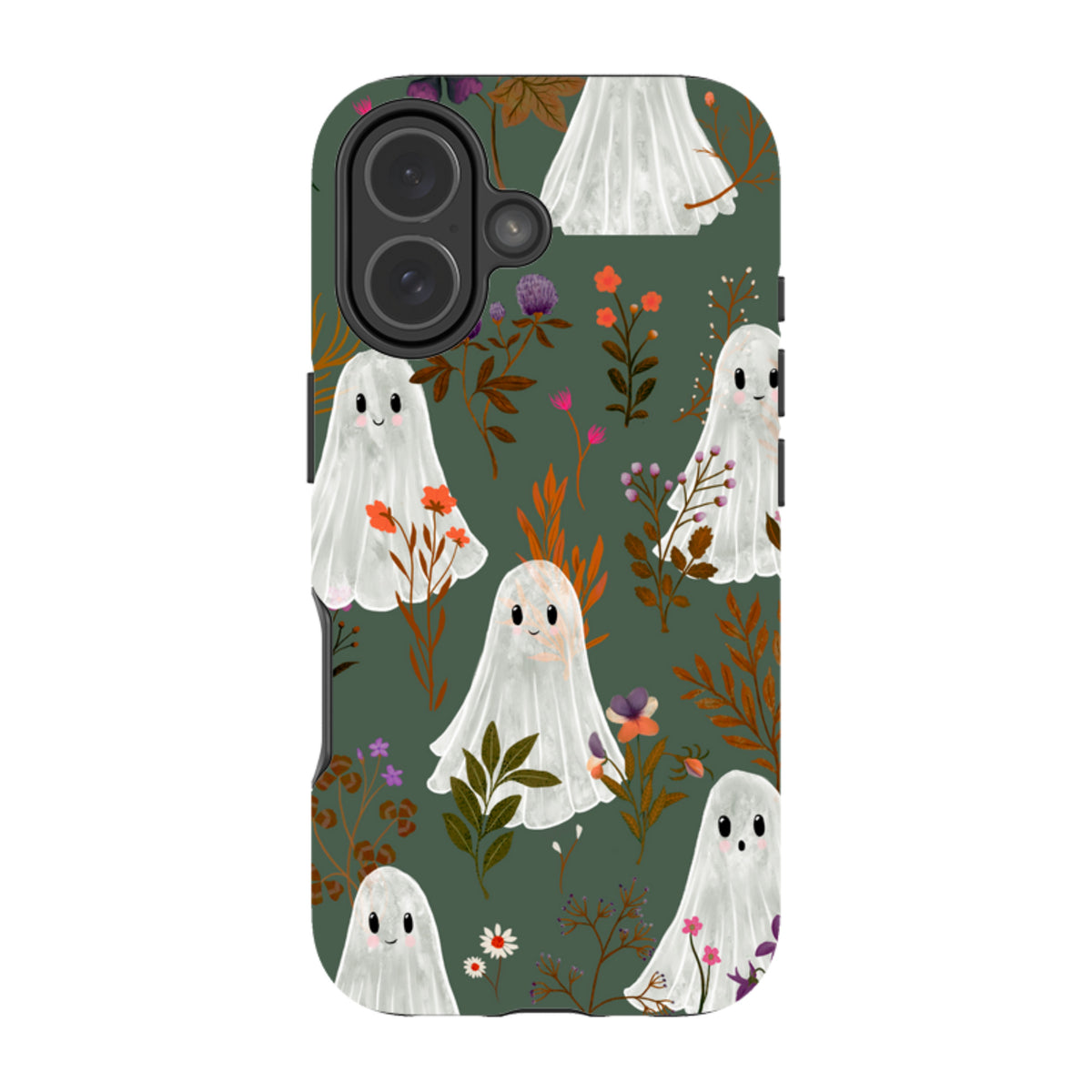 iPhone Tough Case - Ghost in the Garden - Pine By Katherine Quinn