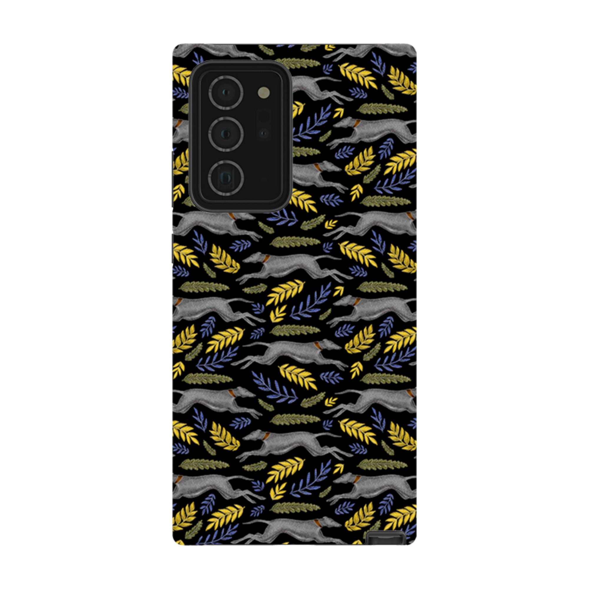 Samsung Tough Case - Greyhound Pattern By Catherine Rowe