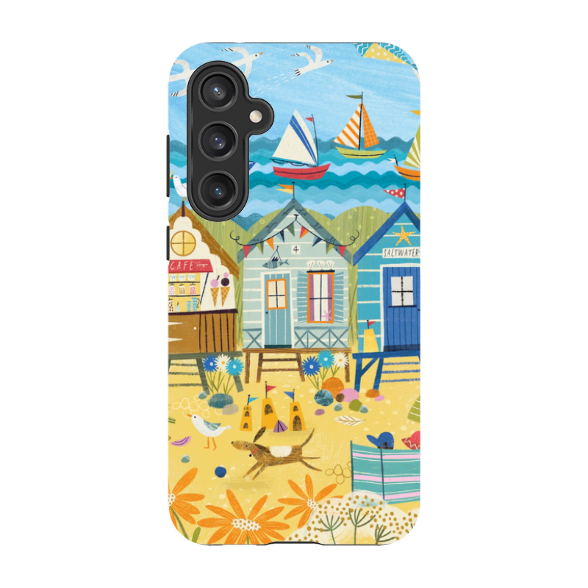 Samsung Tough  Case - Beachy Days 1 By Ali Brookes