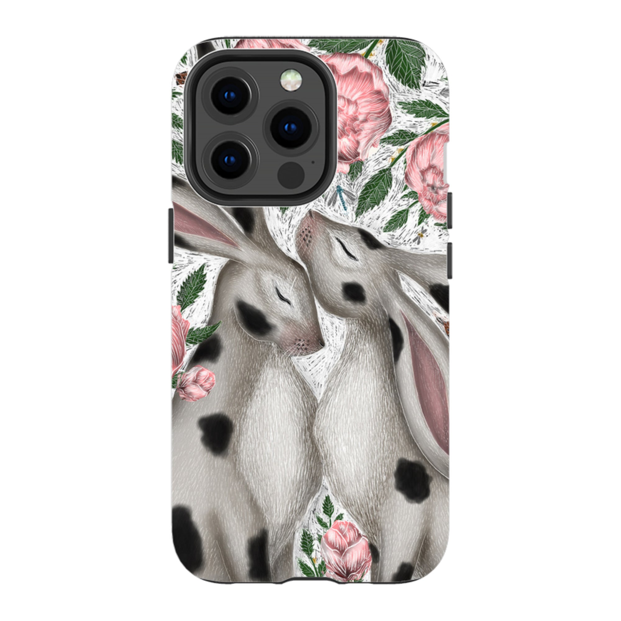 iPhone Tough Case - Hares And Peonies By Catherine Rowe