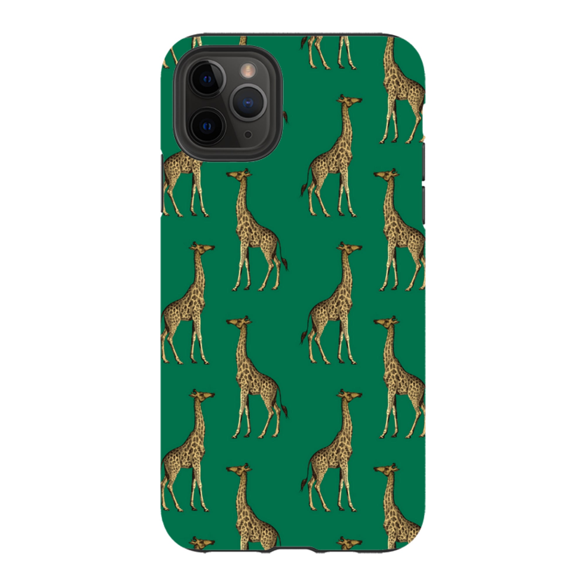 iPhone Tough Case - Green Giraffe