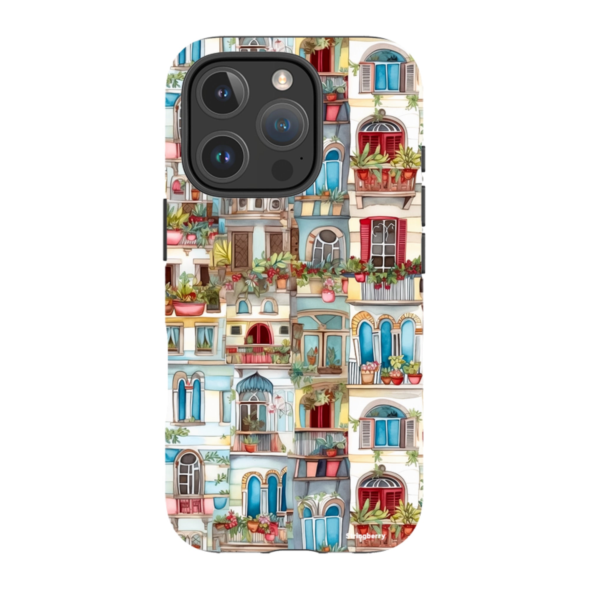 iPhone MagSafe Tough Case - Floral Balcony II