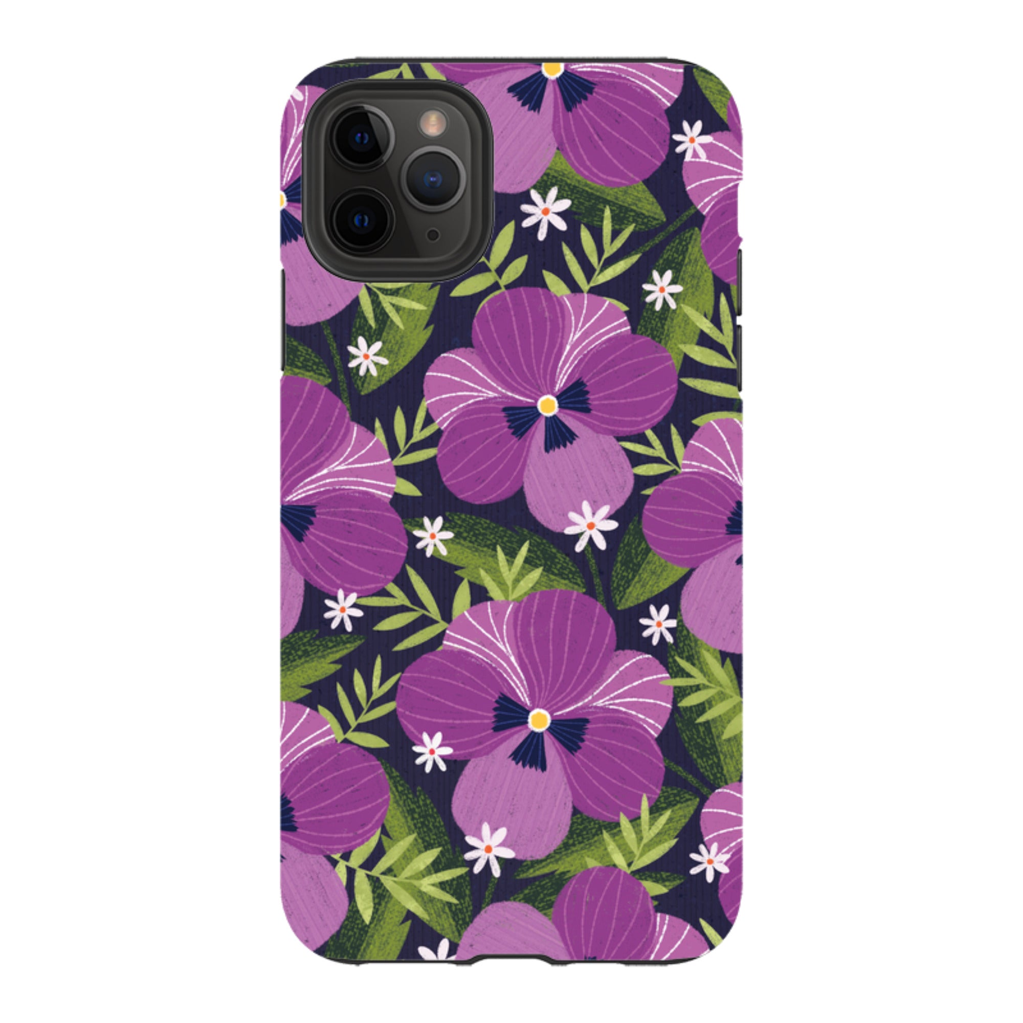 iPhone Tough Case - Pensees I By Ali Brookes