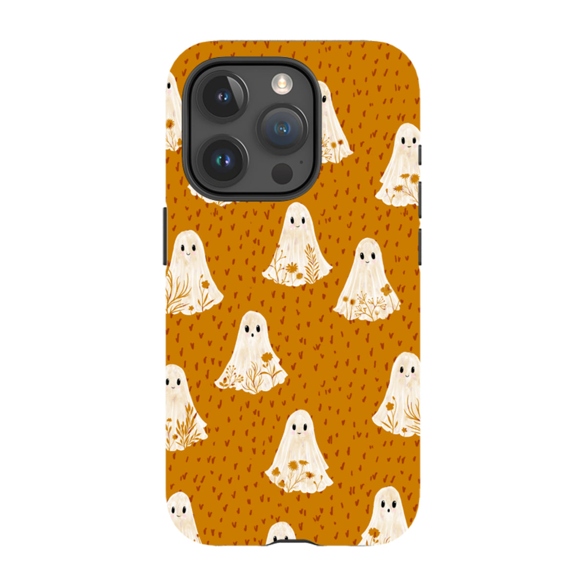 iPhone Tough Case - Floral Ghosts - Spice By Katherine Quinn