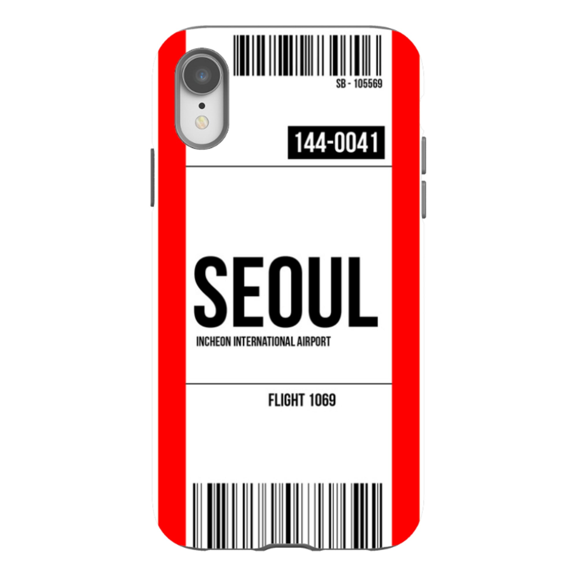 iPhone Tough Case - Seoul Red