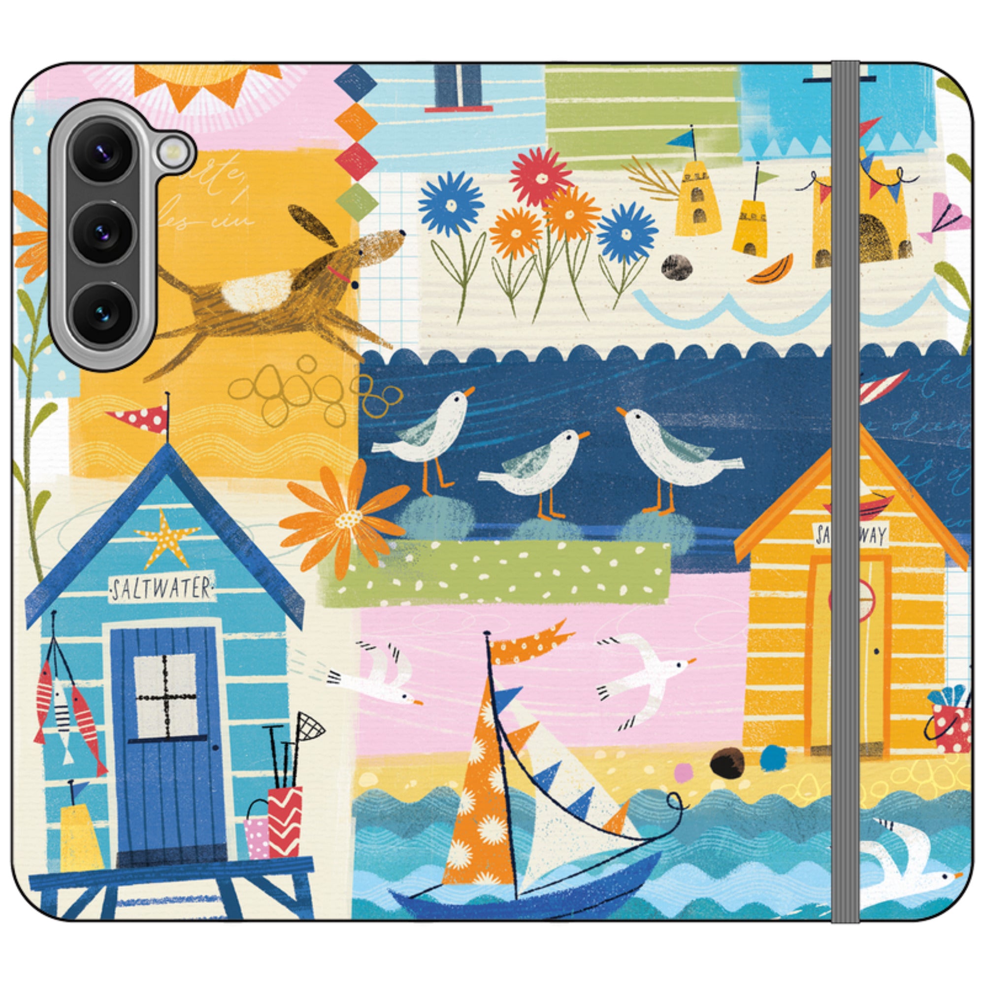 Sunny Days Wallet Case By Ali Brookes