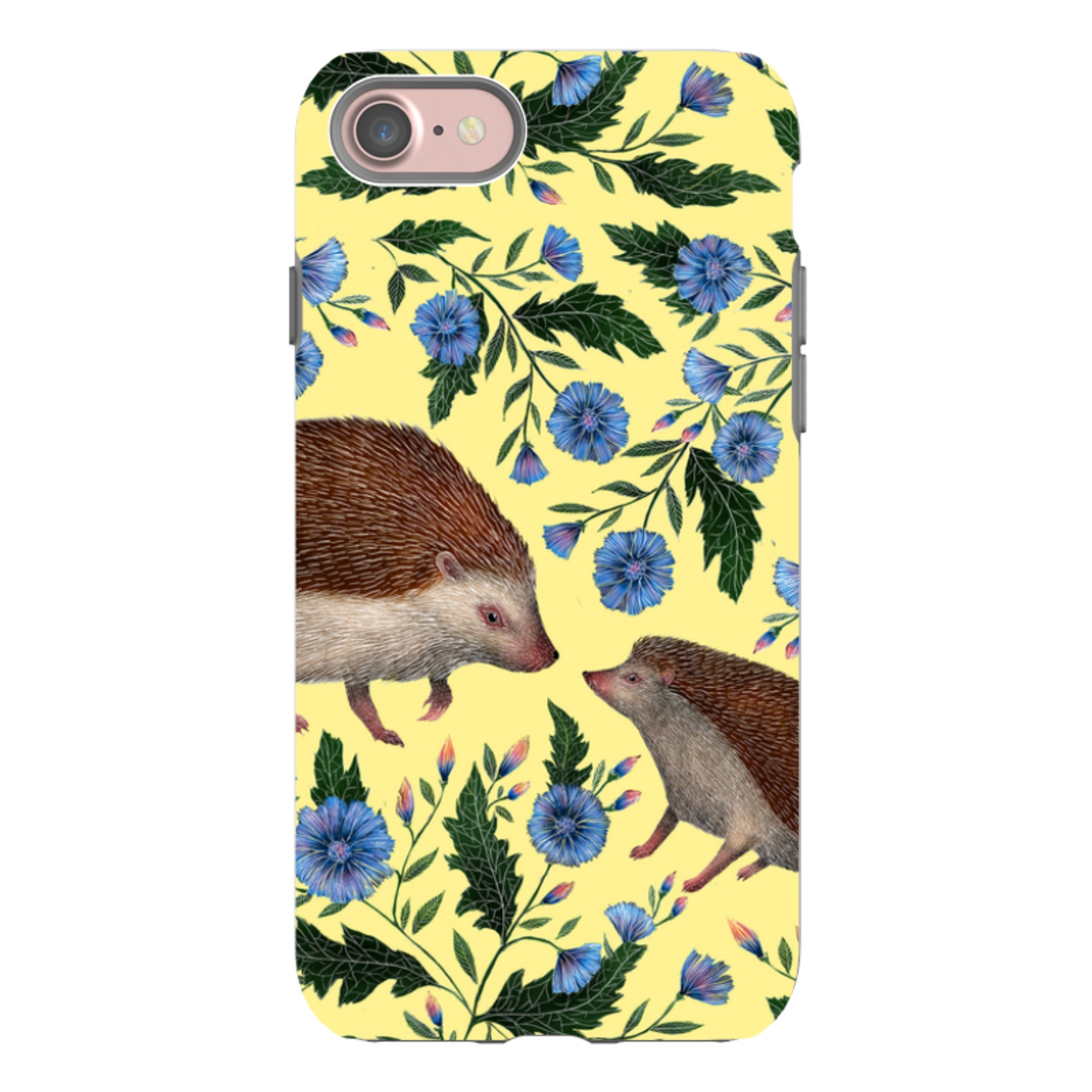 iPhone Tough Case - Hedgehogs By Catherine Rowe