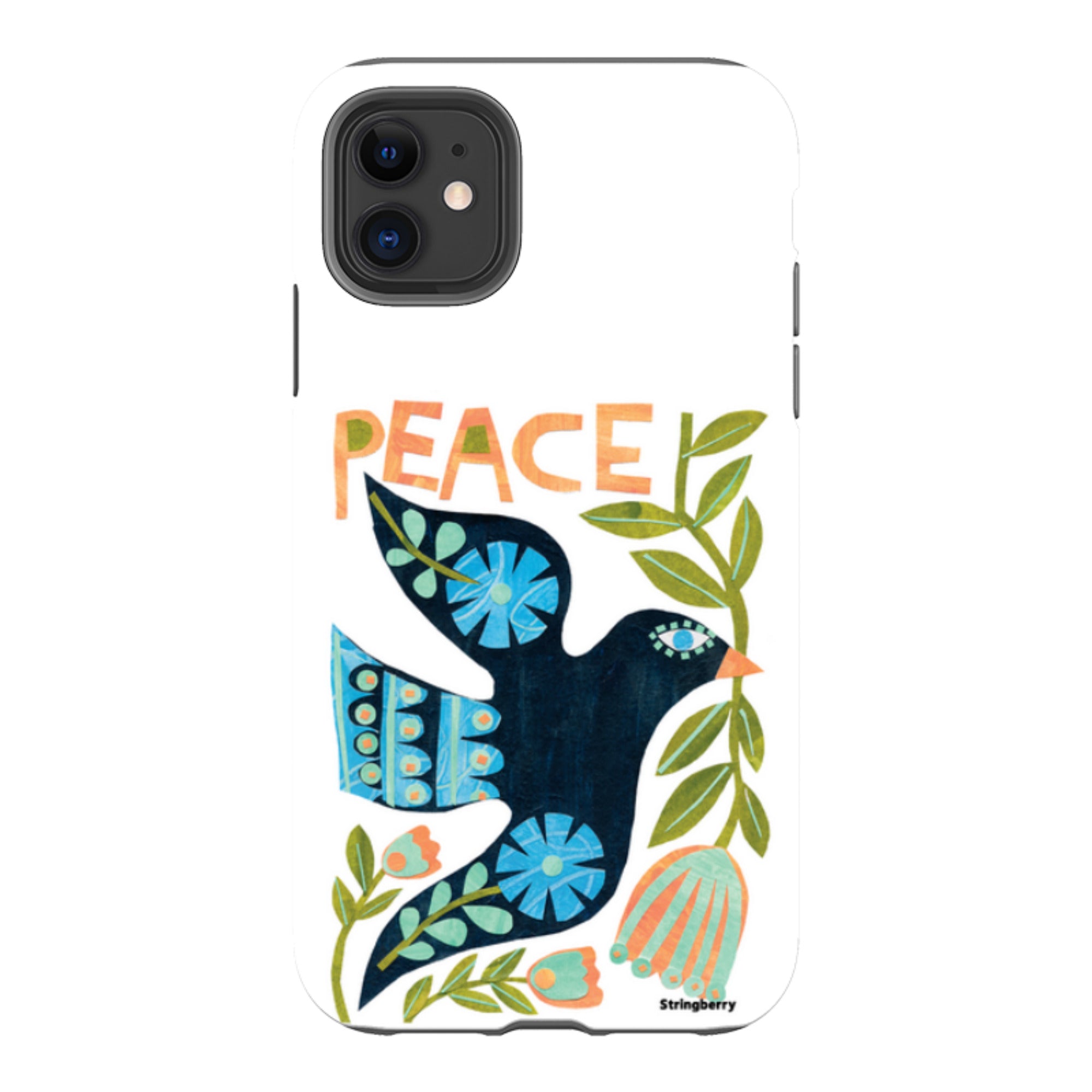 iPhone Tough Case - Peace By Tracey English