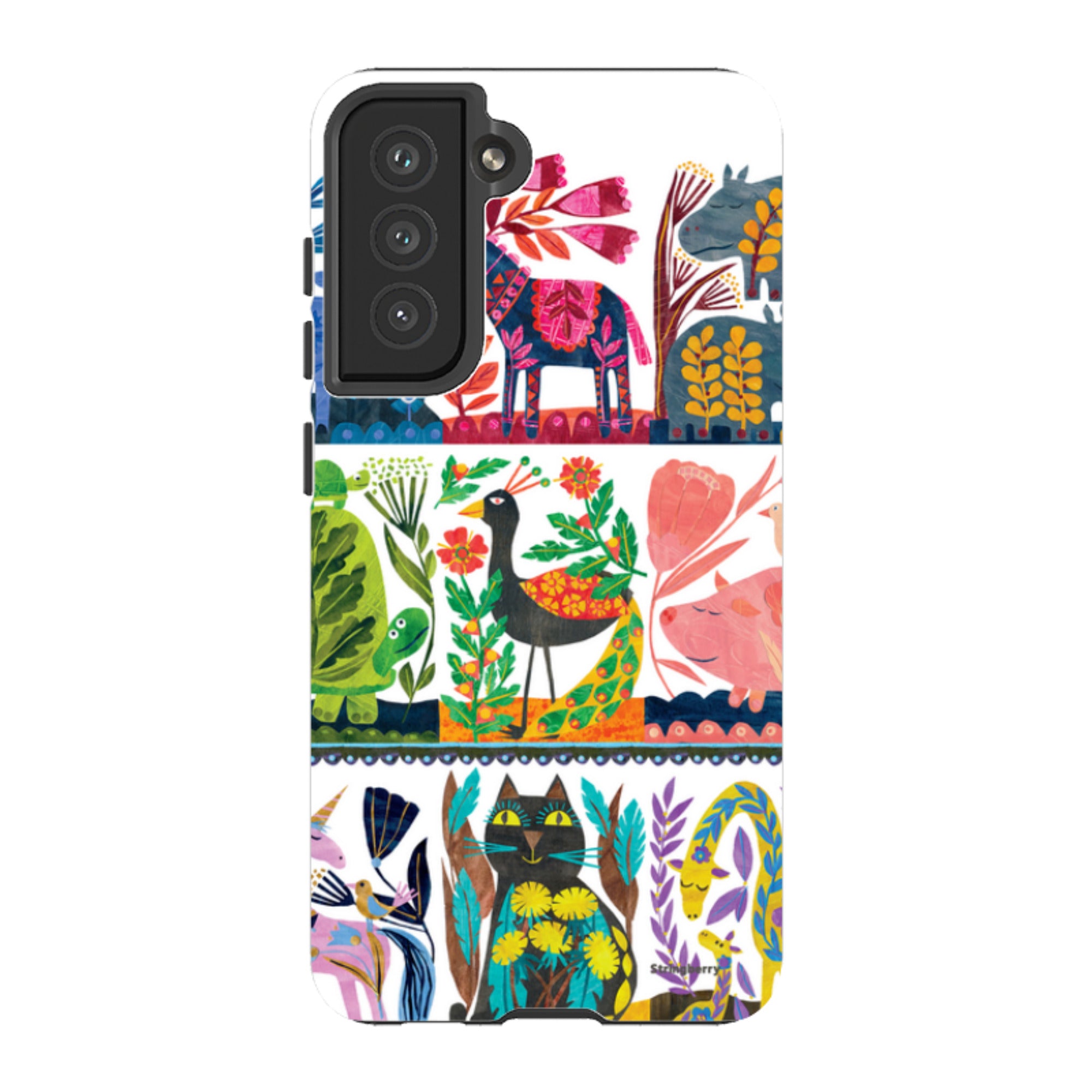 Samsung Tough Case - Folk Colour By Tracey English