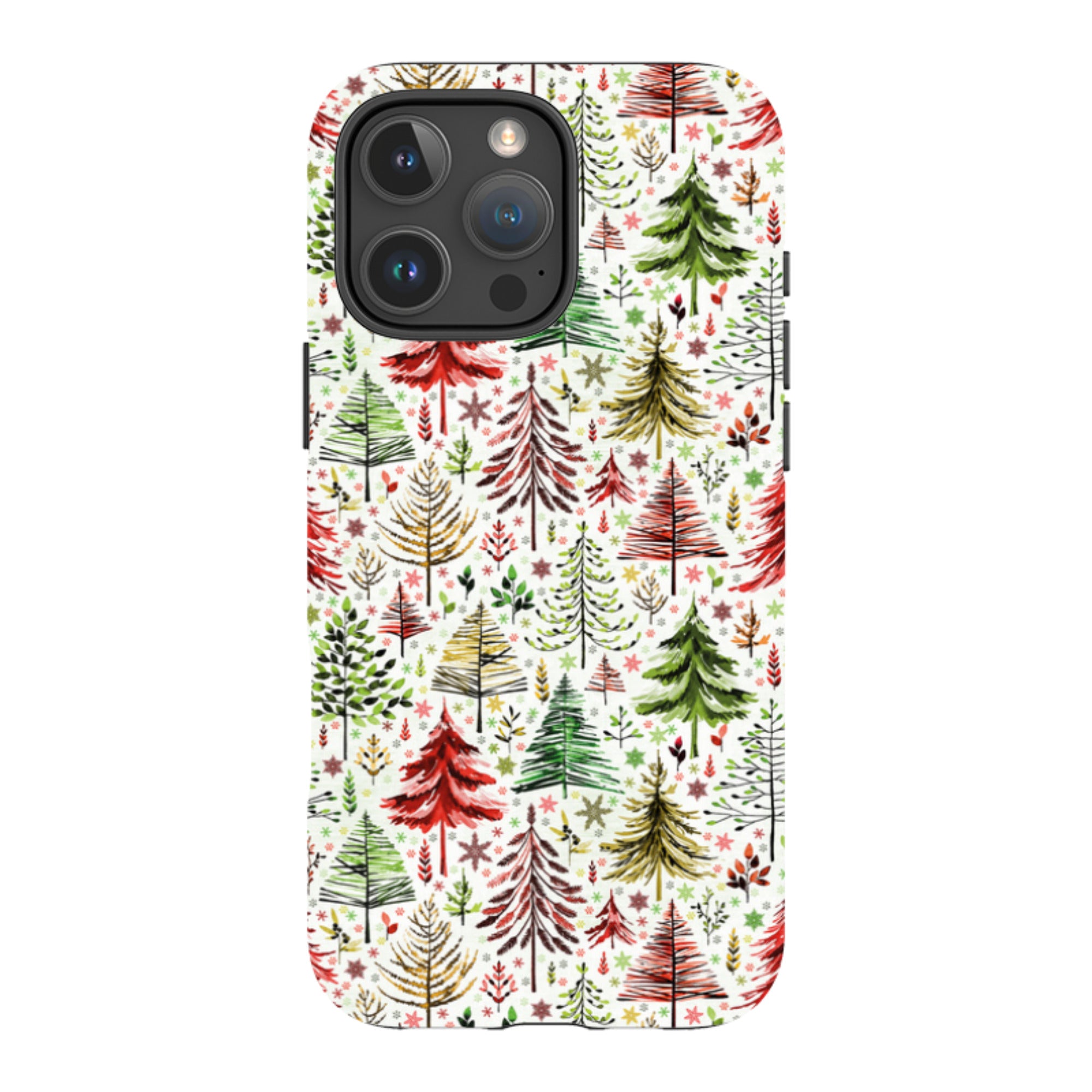 iPhone MagSafe Tough Case -  Xmas Trees By Elisabeth Haager
