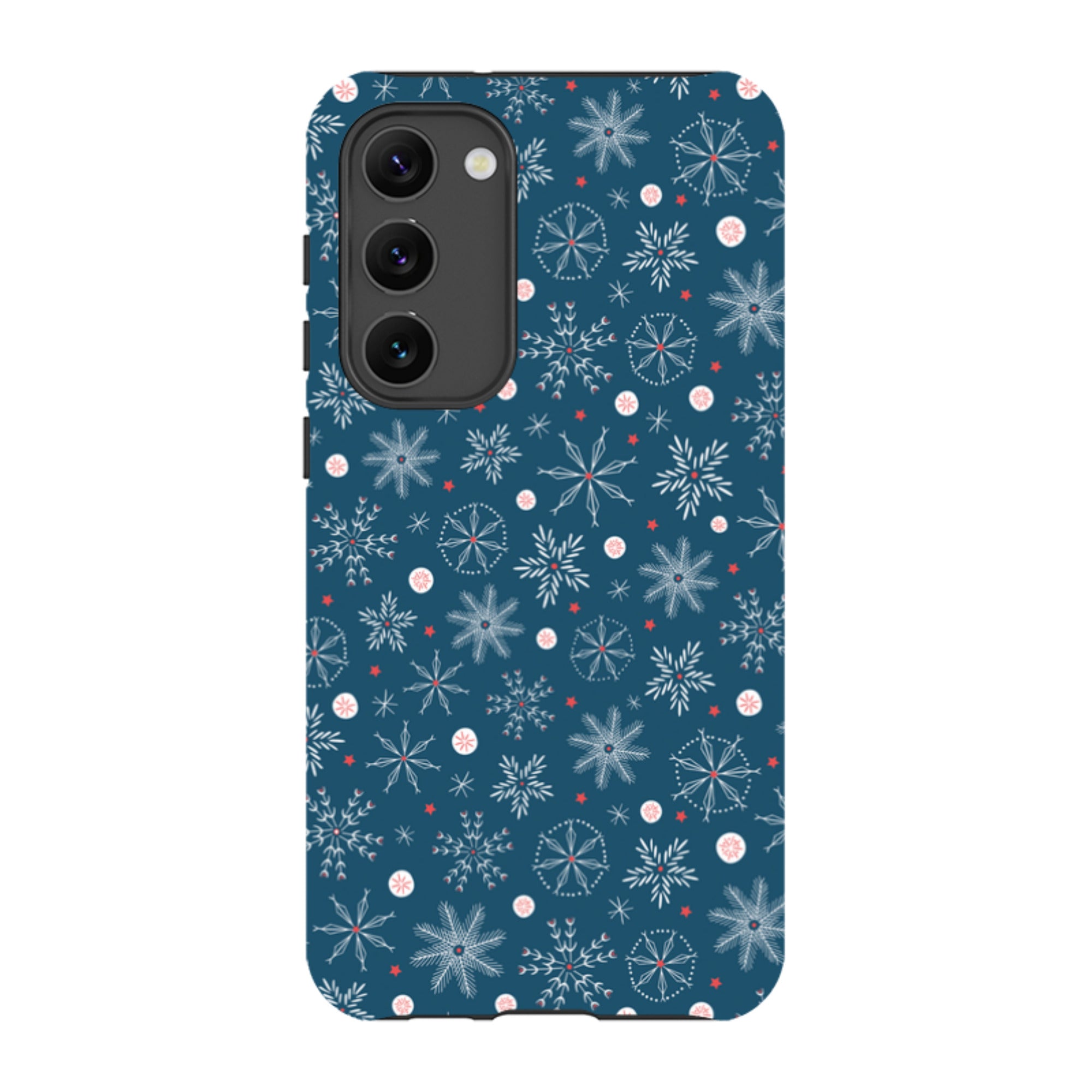 Samsung Tough Case - Christmas Snowflakes By Ali Brookes