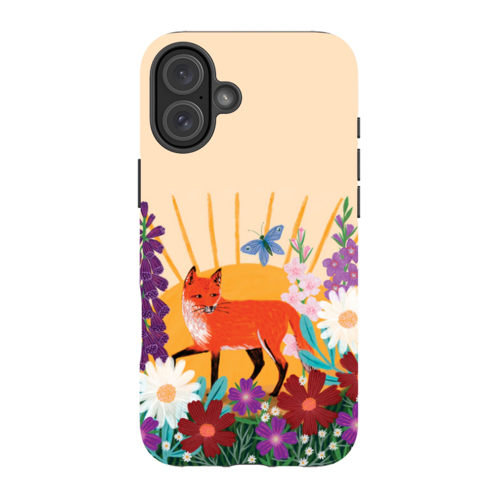 iPhone Tough Case - Summer Fox By Lee Foster Wilson