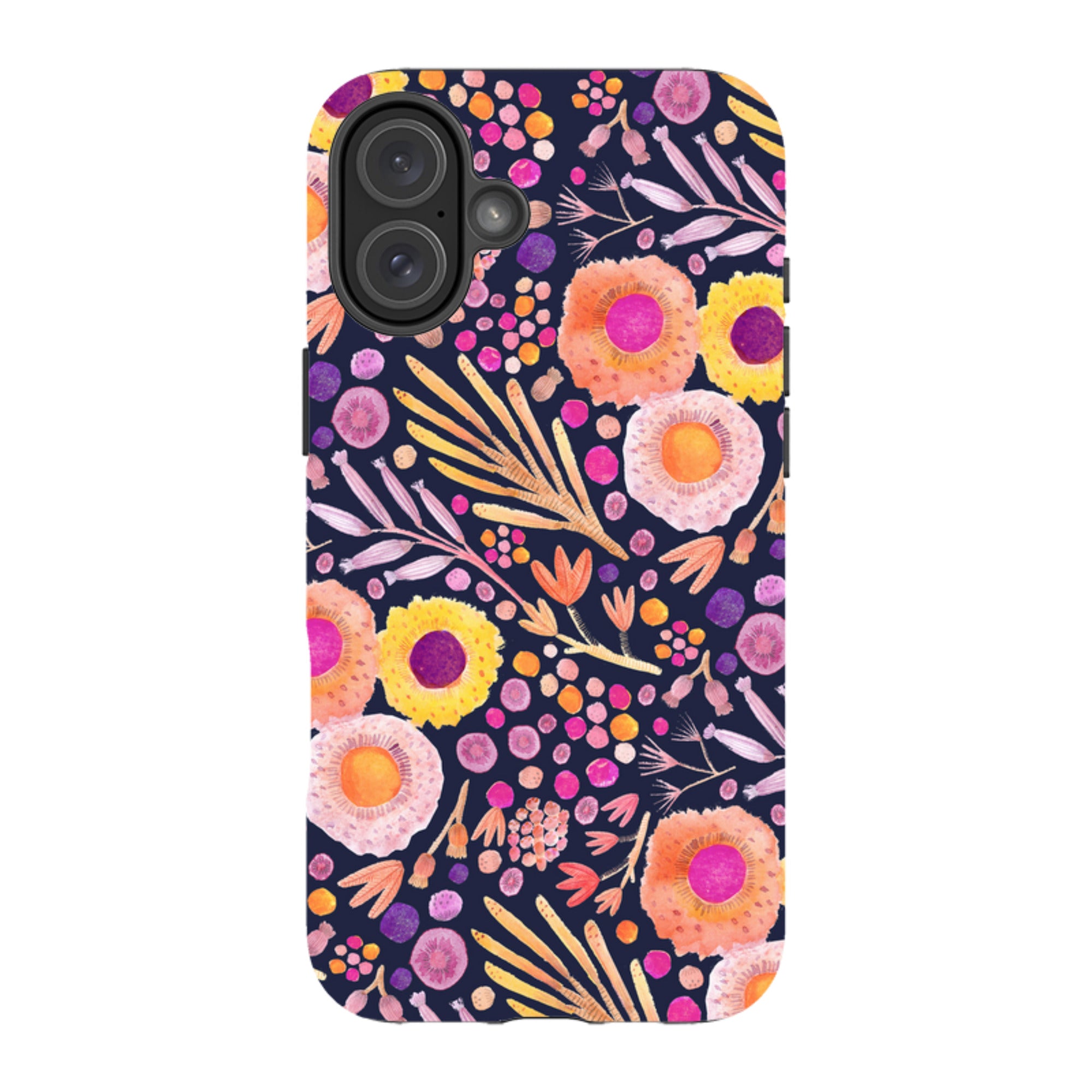 iPhone Tough Case - Floral Passion By Gabriela Larios