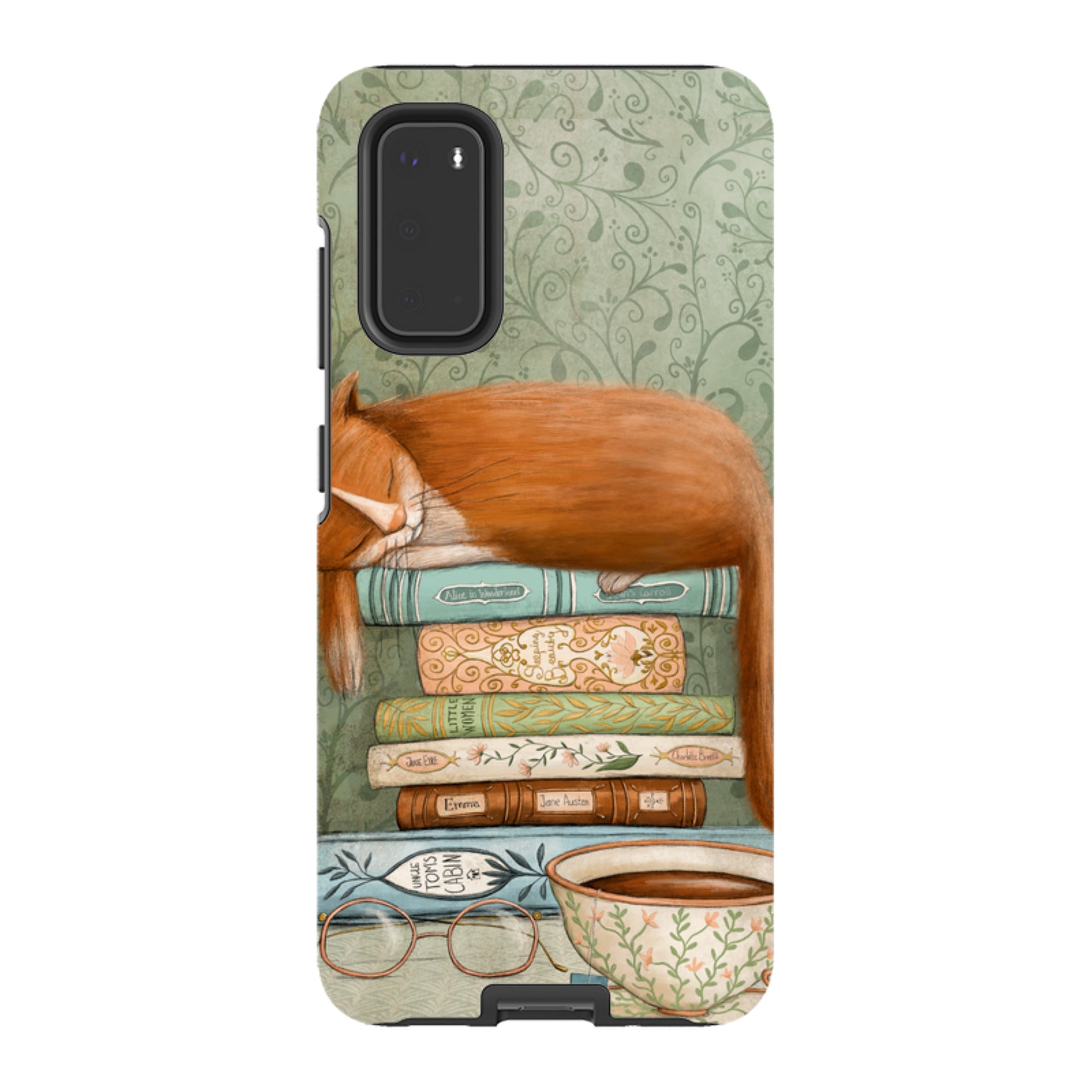 Samsung Tough Case - Cats and Books By Maja Lindberg