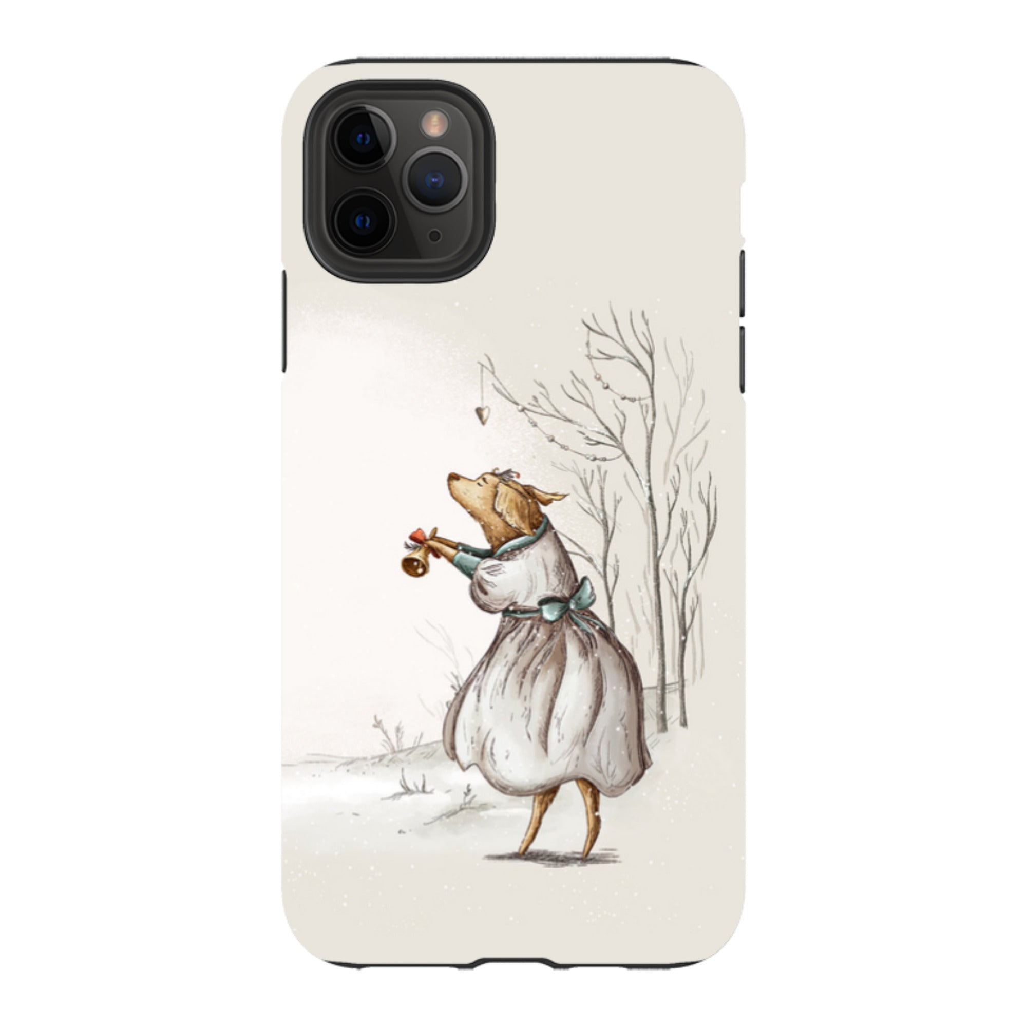 iPhone Tough Case - Lady Xmas