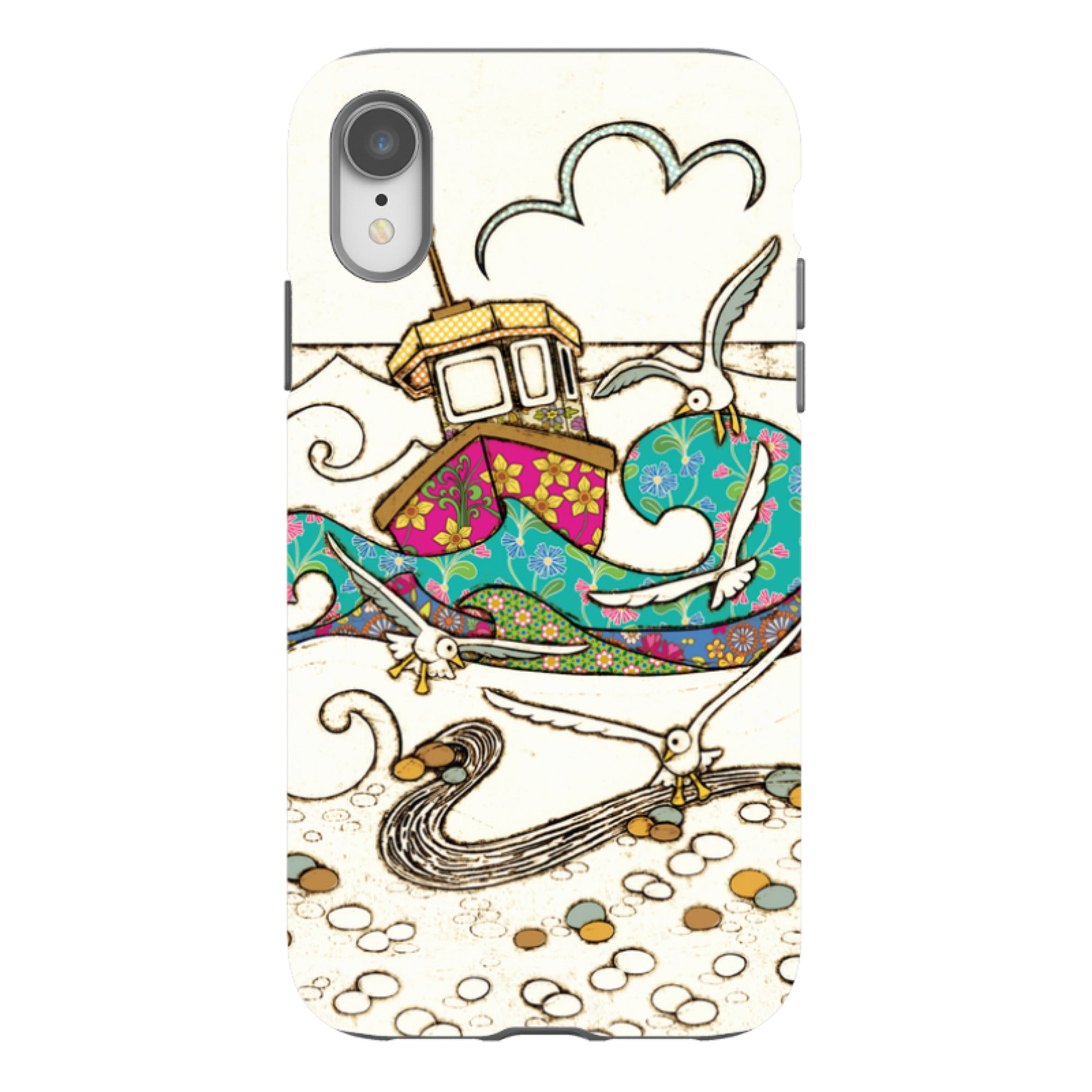 iPhone Tough Case - Fishing Boat By Amelia Bowman