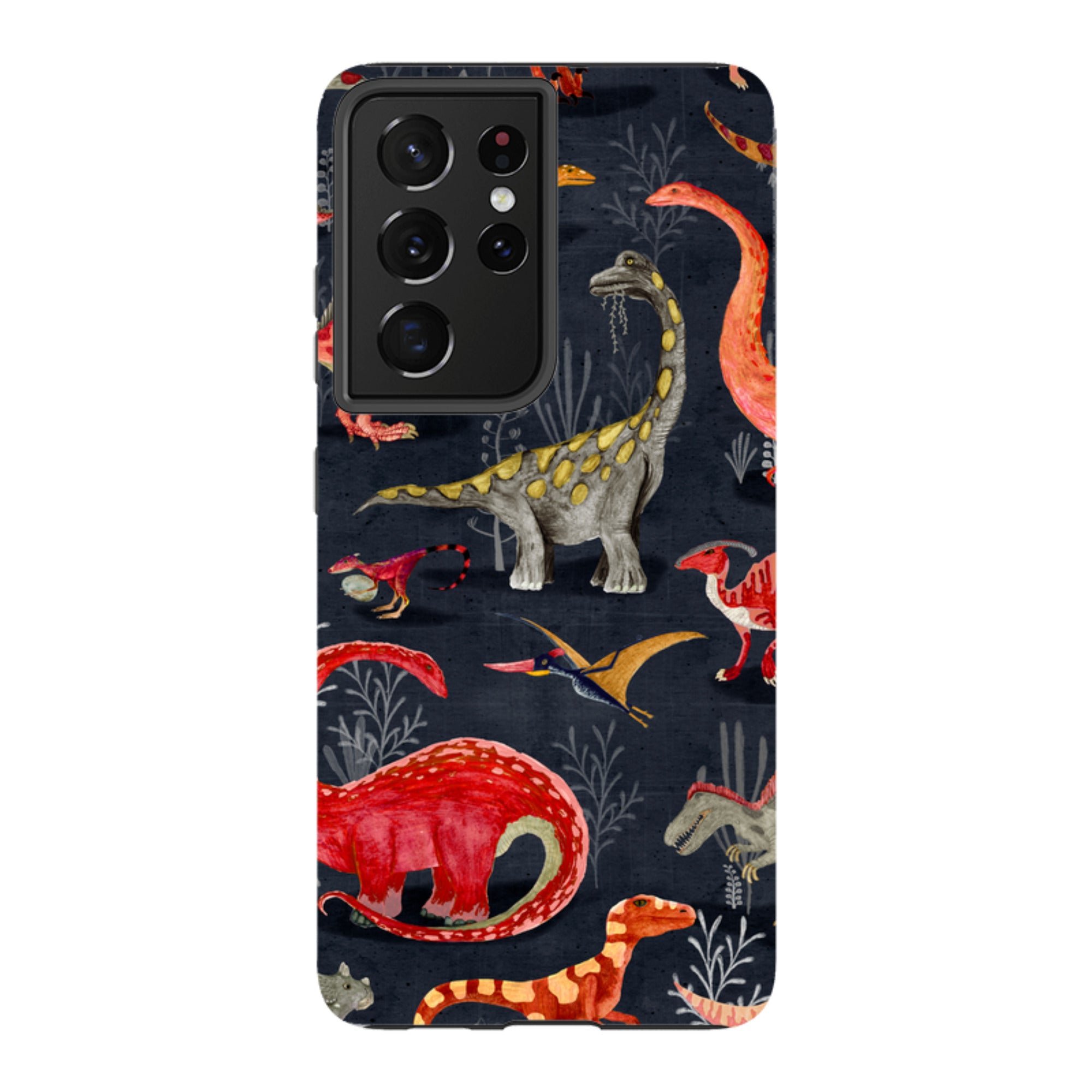 Samsung Tough Case - Parisian Dinosaurs By Katherine Quinn